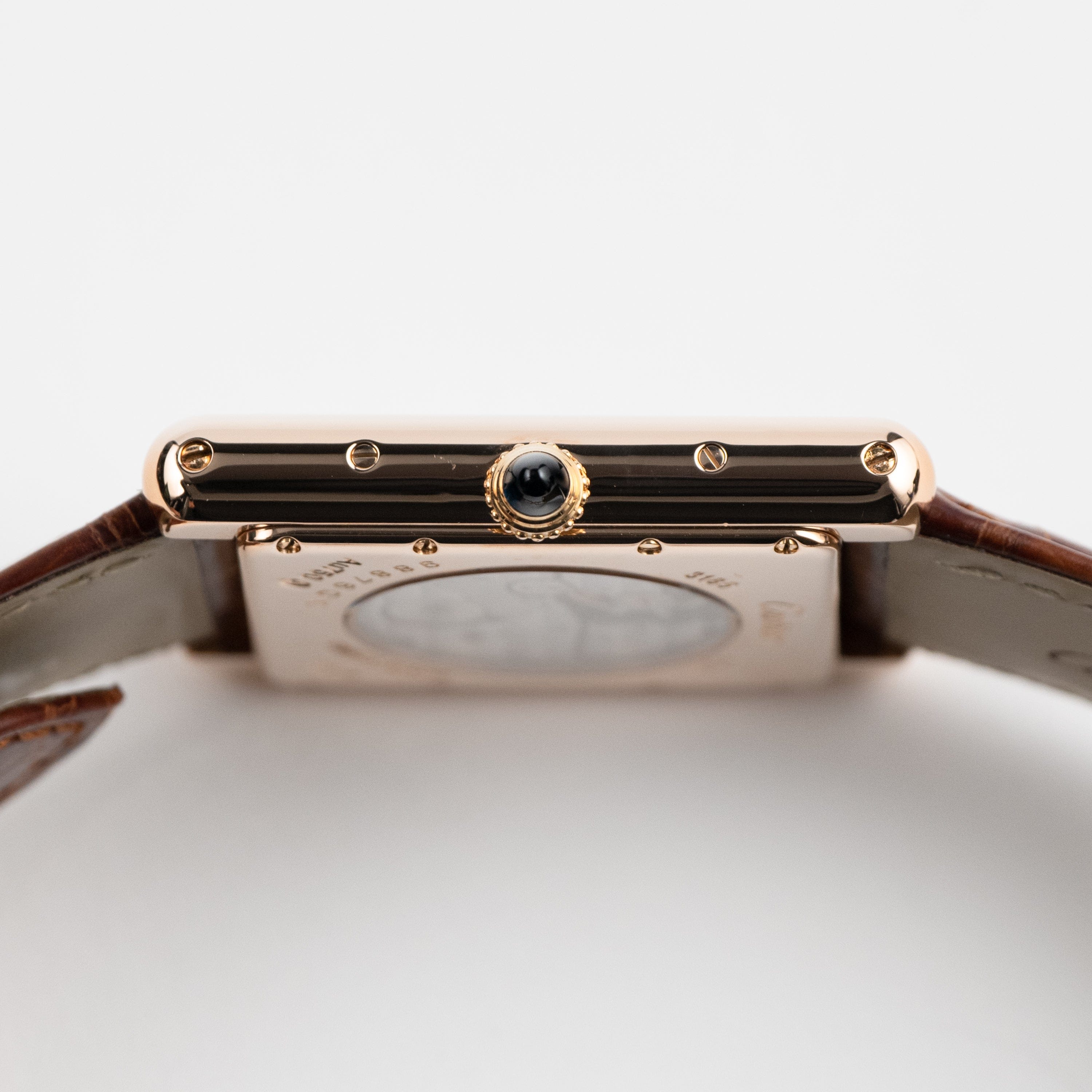 Cartier Tank Louis XL W1560003 Rose Gold White Dial (2015)