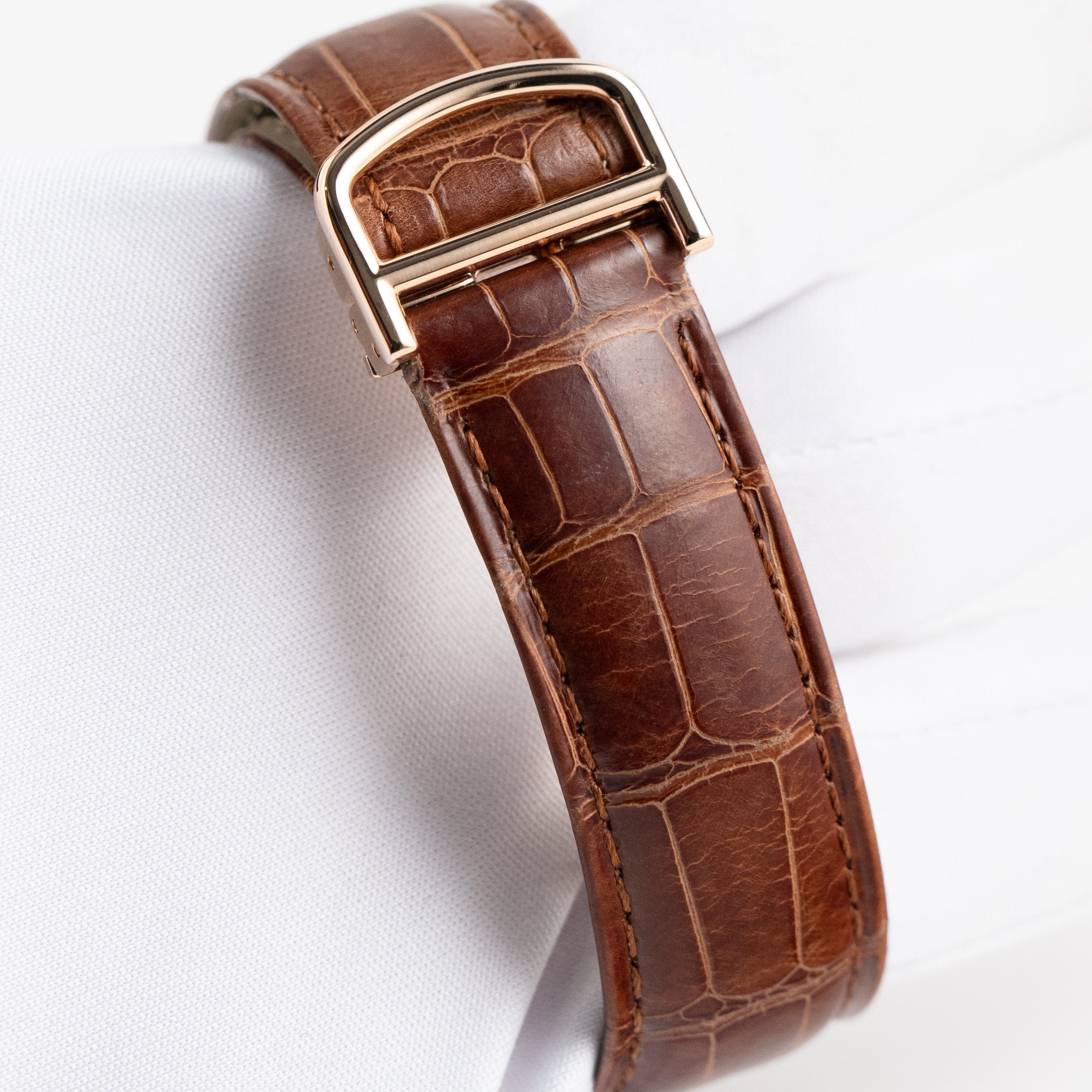 Cartier Tank Louis XL W1560003 Rose Gold White Dial (2015)