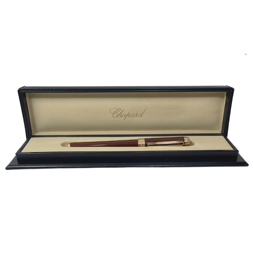 Pens Chopard Classic Superfast Brown MOP Acrylic Resin Rollerball Pen 95013-0406 Wrist Aficionado