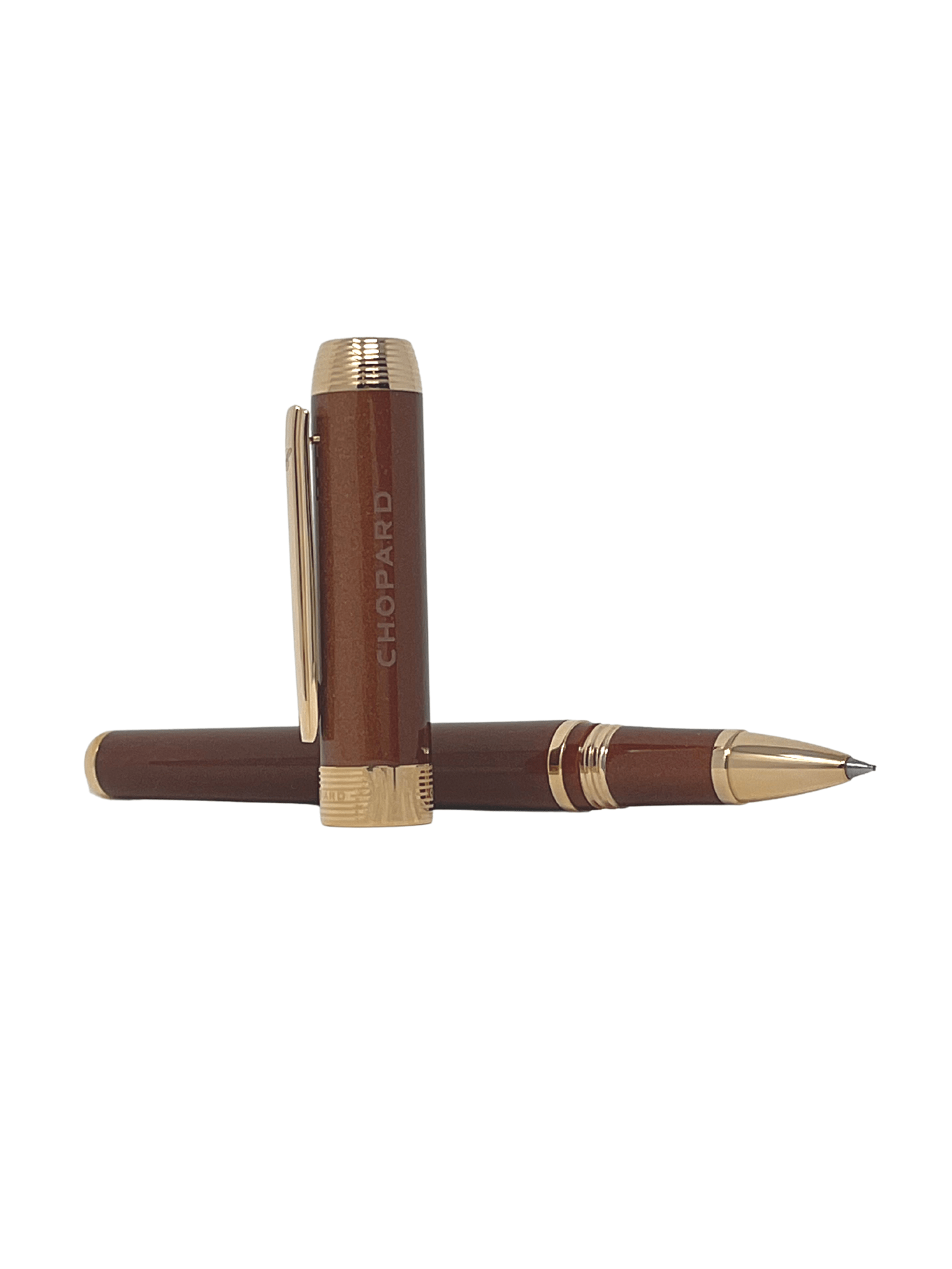 Pens Chopard Classic Superfast Brown MOP Acrylic Resin Rollerball Pen 95013-0406 Wrist Aficionado