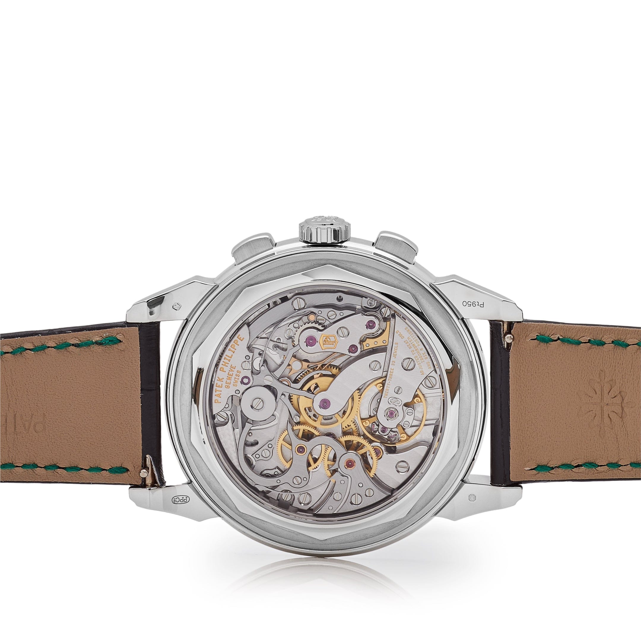 Copy of Patek Philippe Grand Complications 5270P-014 Perpetual Calendar Chronograph Platinum Green Dial (2023)