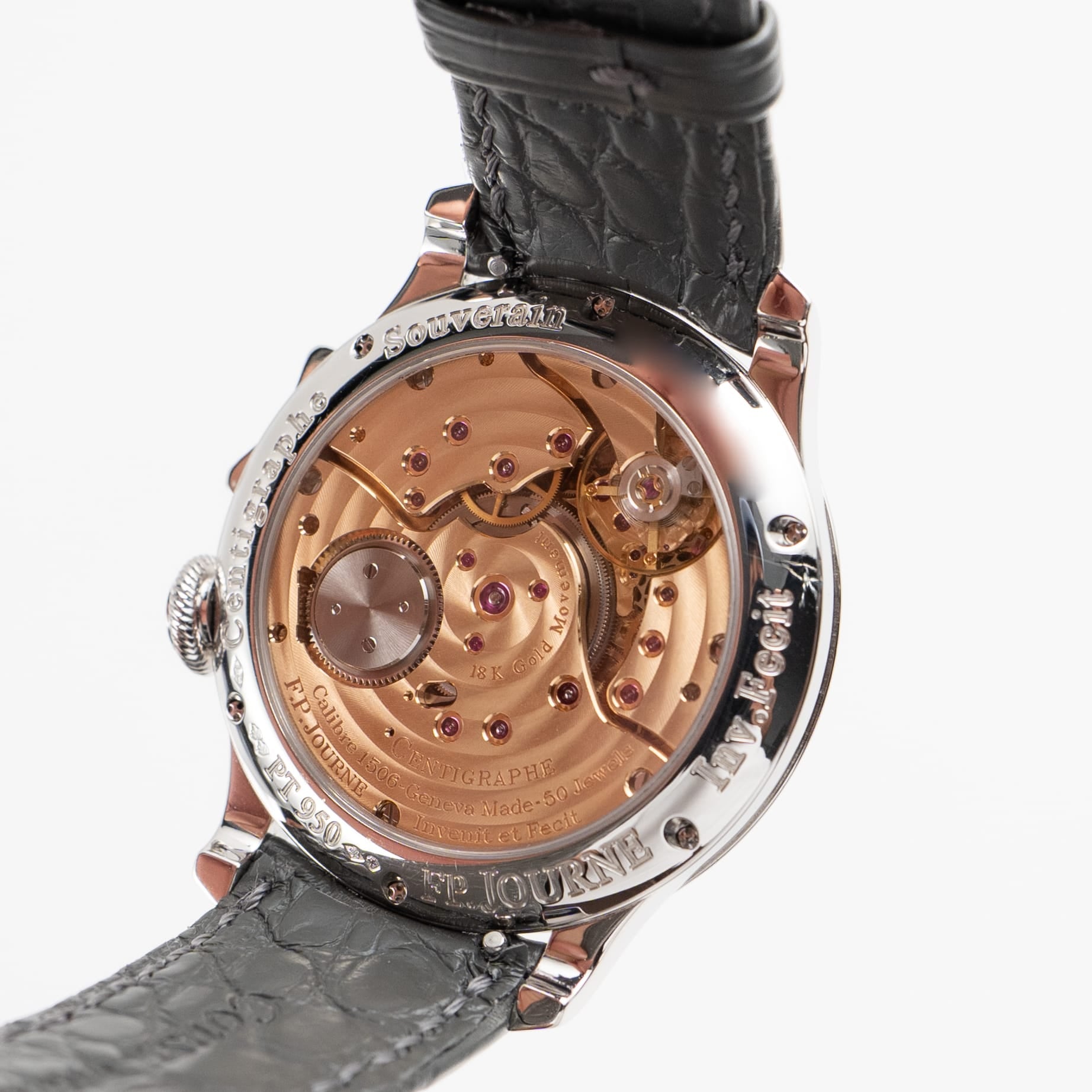 F.P.Journe Centigraphe Souverain Ref. CT Platinum Salmon Dial (2011)