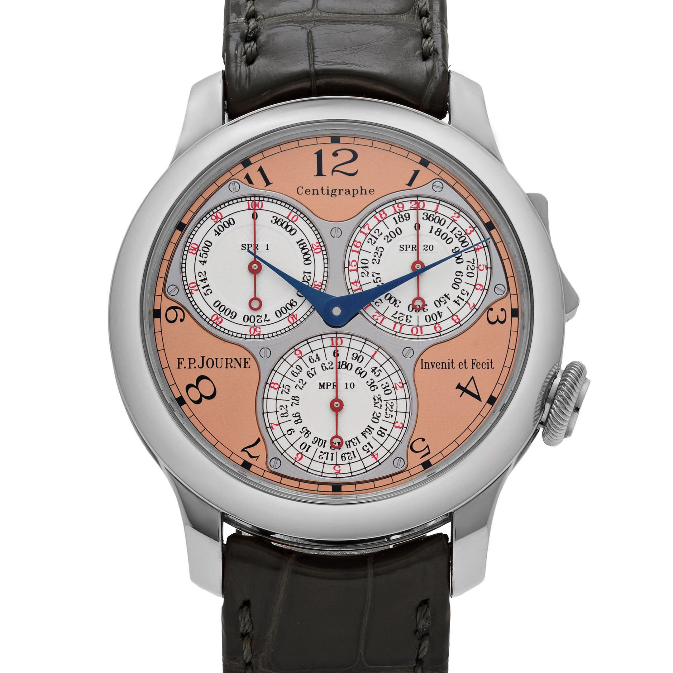 F.P.Journe Centigraphe Souverain Ref. CT Platinum Salmon Dial (2014)