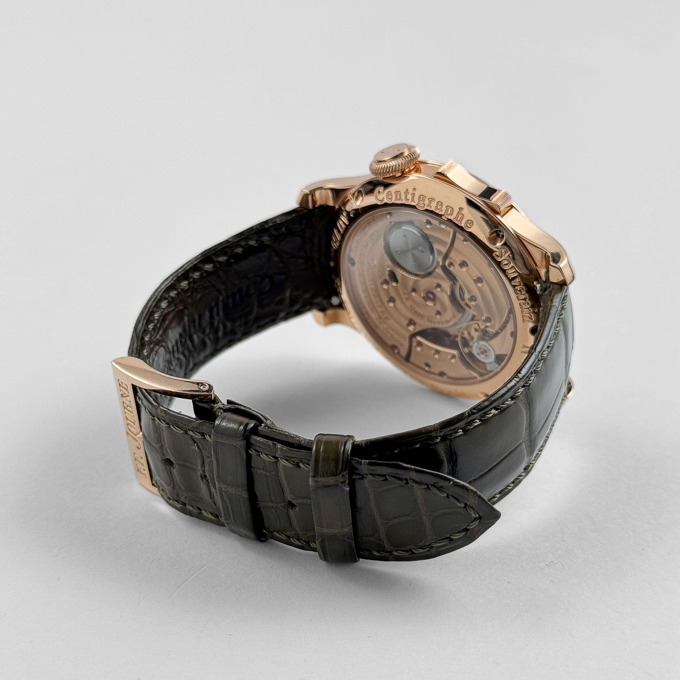 F.P.Journe Centigraphe Souverain Ref. CT Rose Gold Salmon Dial