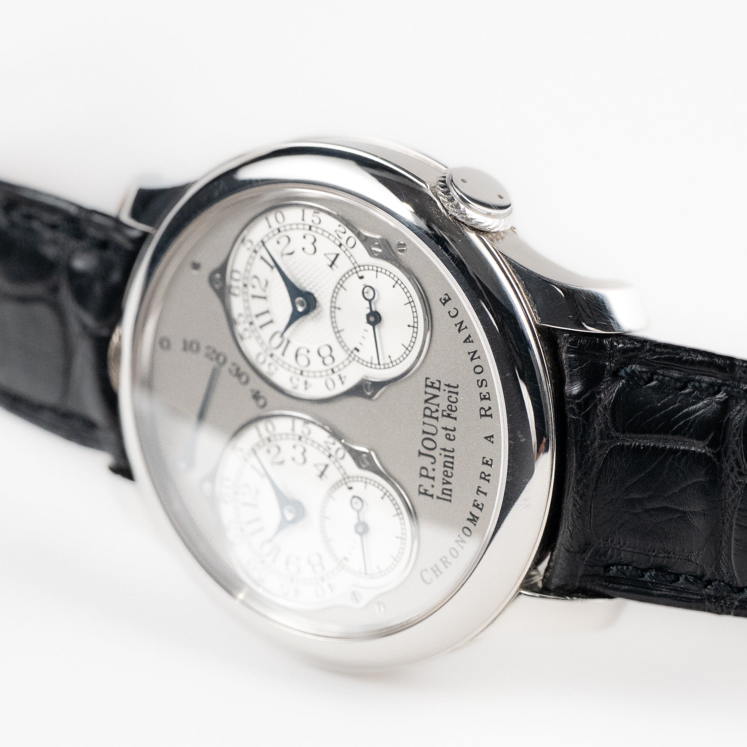 F.P.Journe Chronomètre À Résonance Ref. RN Platinum Grey Dial (2007)