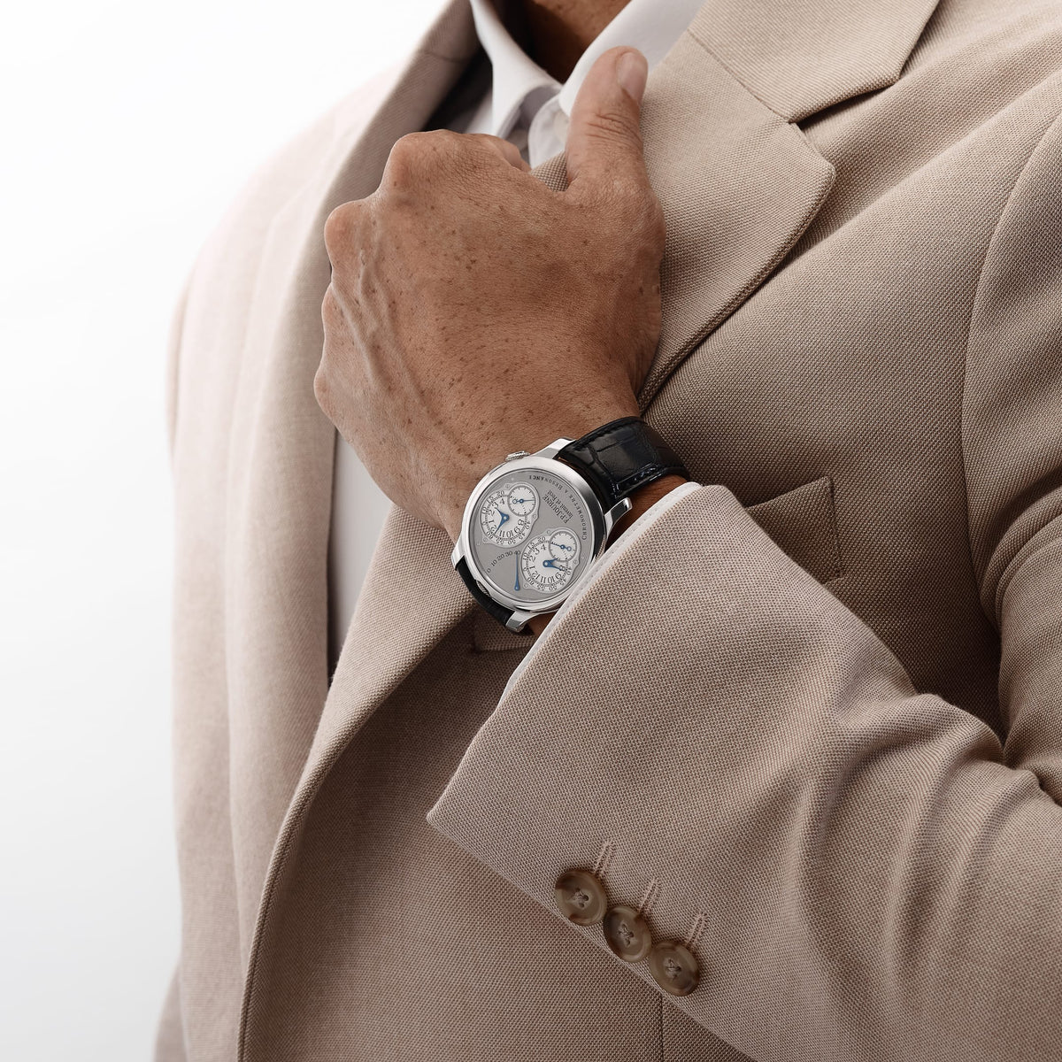 F.P.Journe Chronomètre À Résonance Ref. RN Platinum Grey Dial