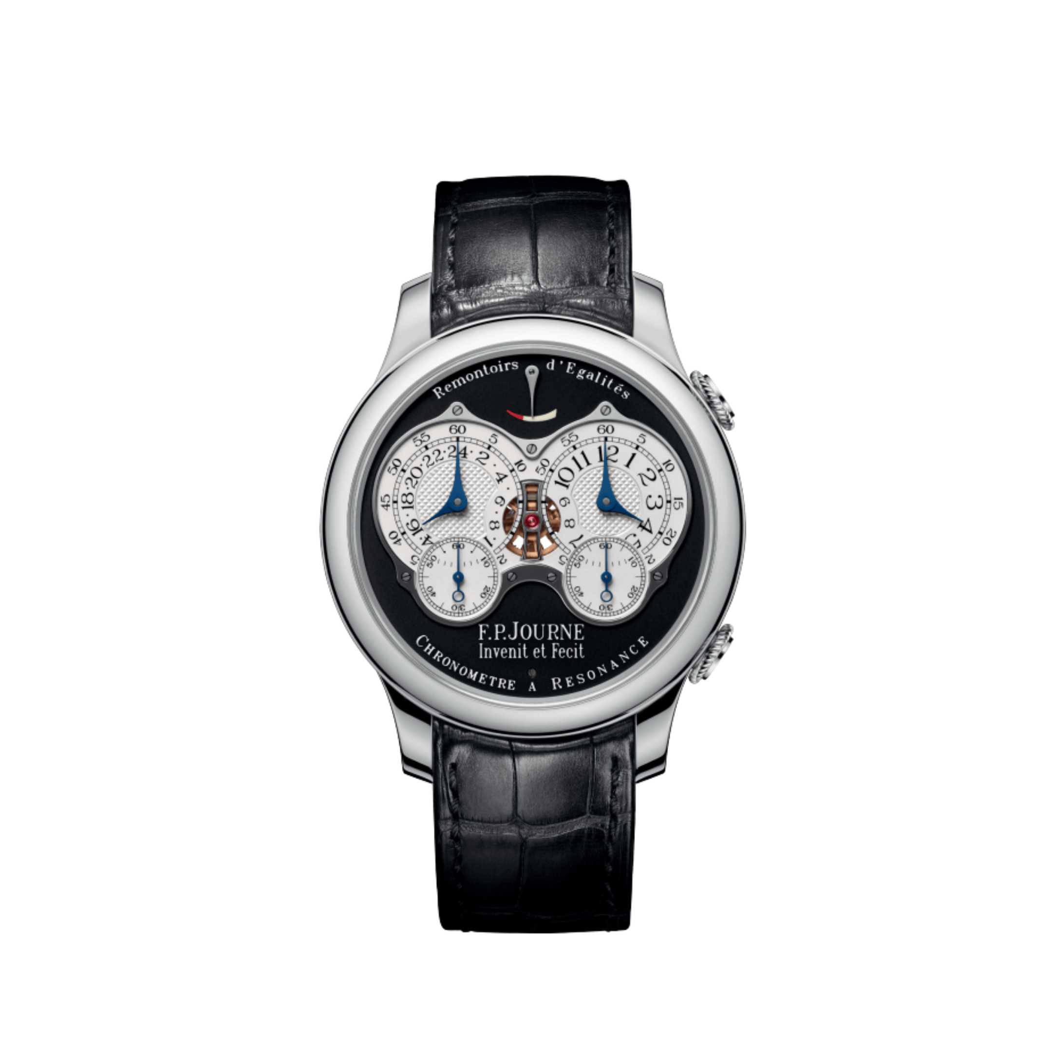 F.P.Journe Chronomètre À Résonance Ref. RQ Black Label Platinum Black Dial