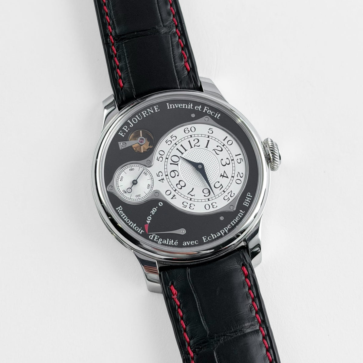F.P.Journe Chronomètre Optimum Ref. CO Black Label Platinum Black Dial