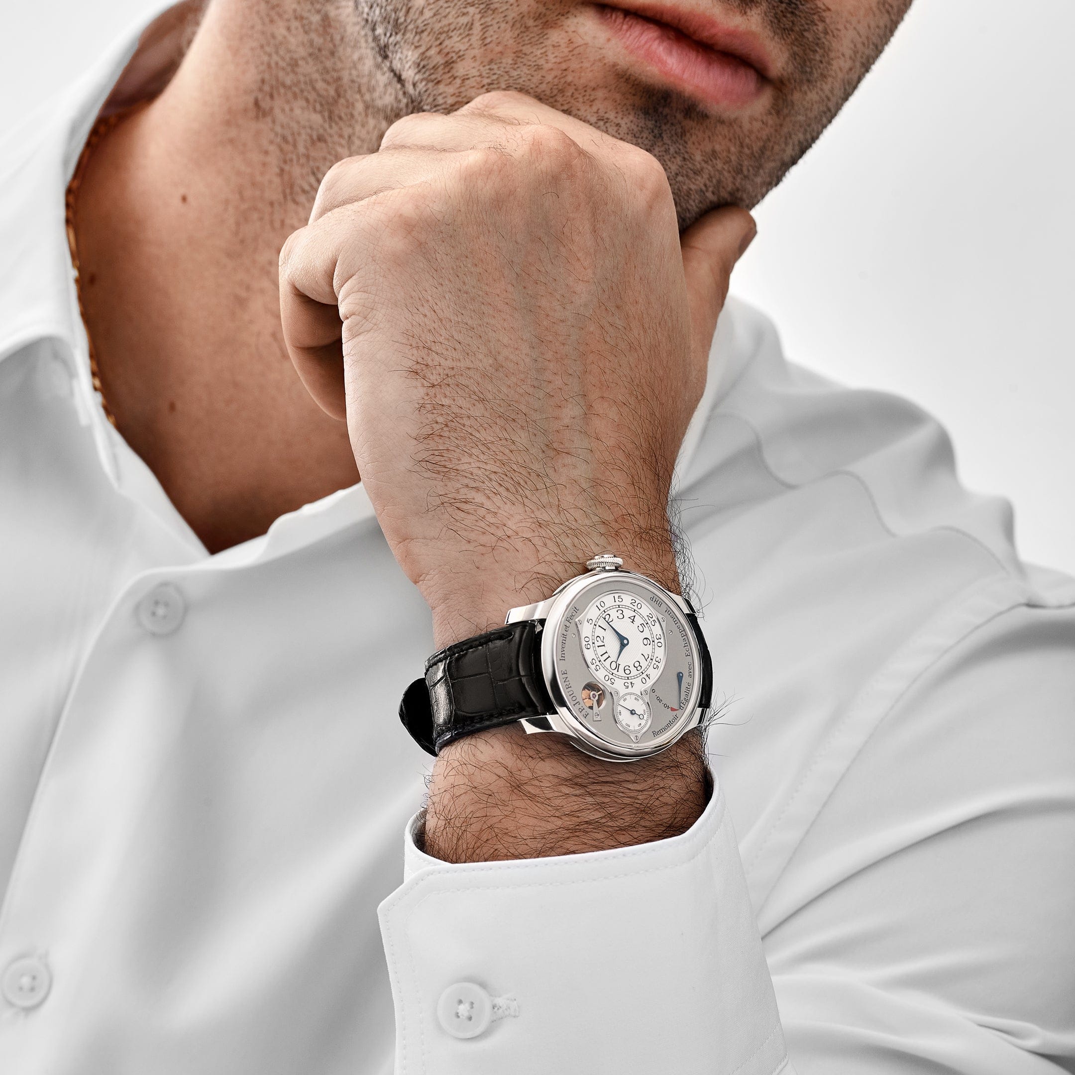 F.P.Journe Chronomètre Optimum Ref. CO Platinum Silver Dial (2012)