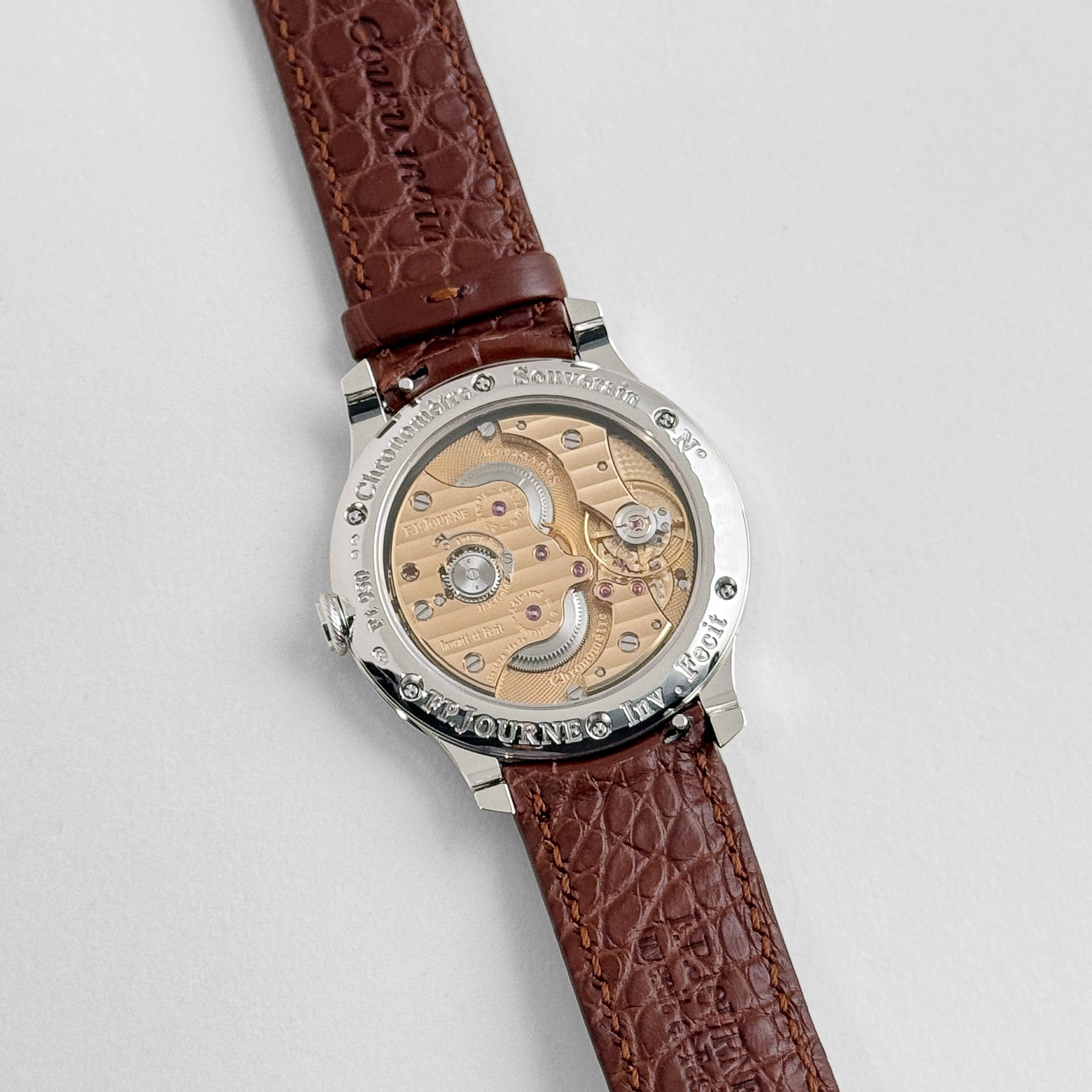 F.P.Journe Chronomètre Souverain Platinum 'Havana' Brown Dial (2024)
