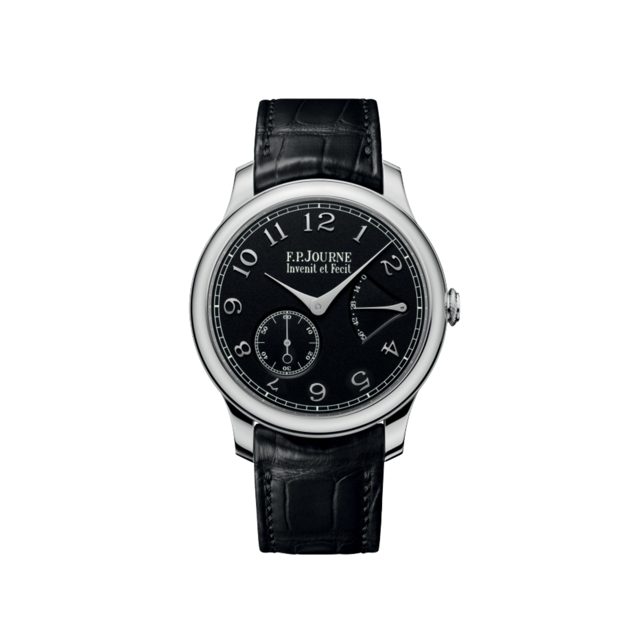 F.P.Journe Chronomètre Souverain Ref. CS Black Label Platinum Black Dial