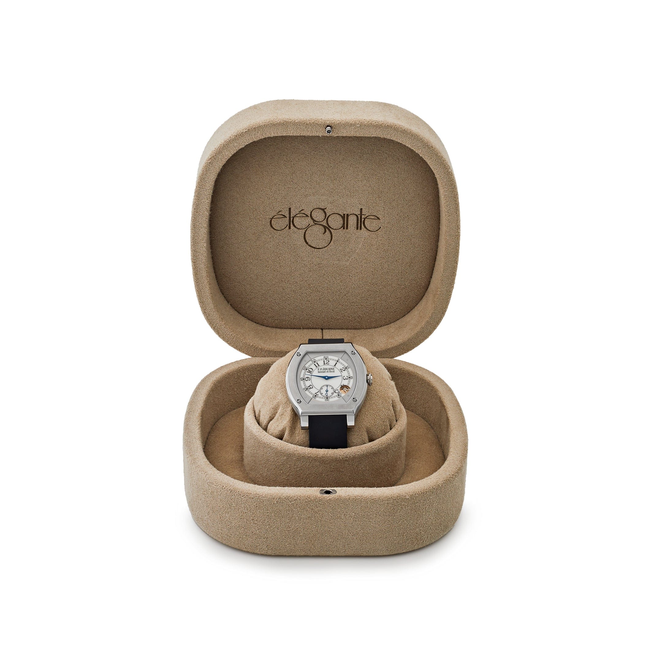 F.P.Journe Elegante 48mm Date Titanium Luminescent White Dial wrist aficionado