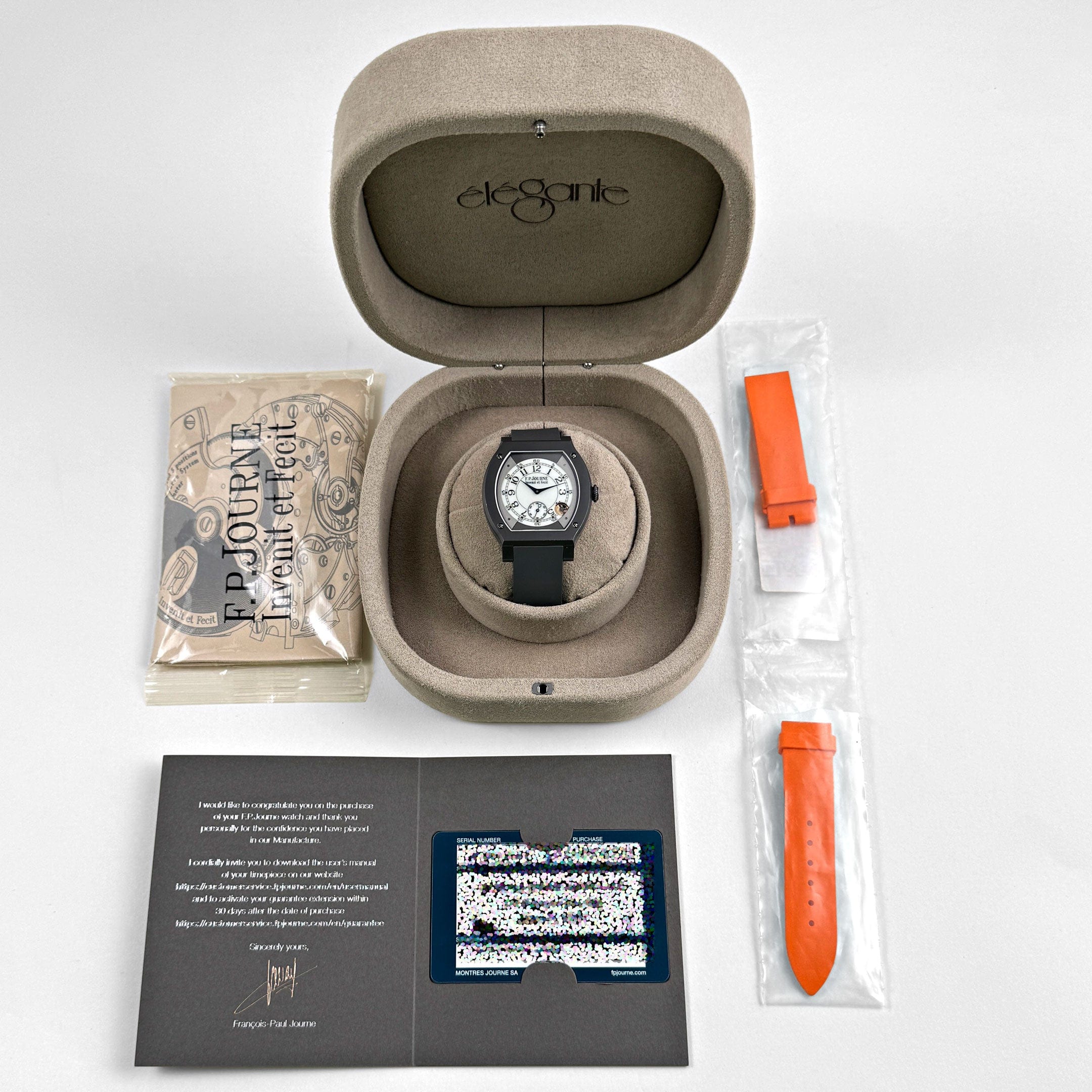 F.P. Journe Élégante 48 Ref. ELT Titanium Luminescent White Dial (2022)