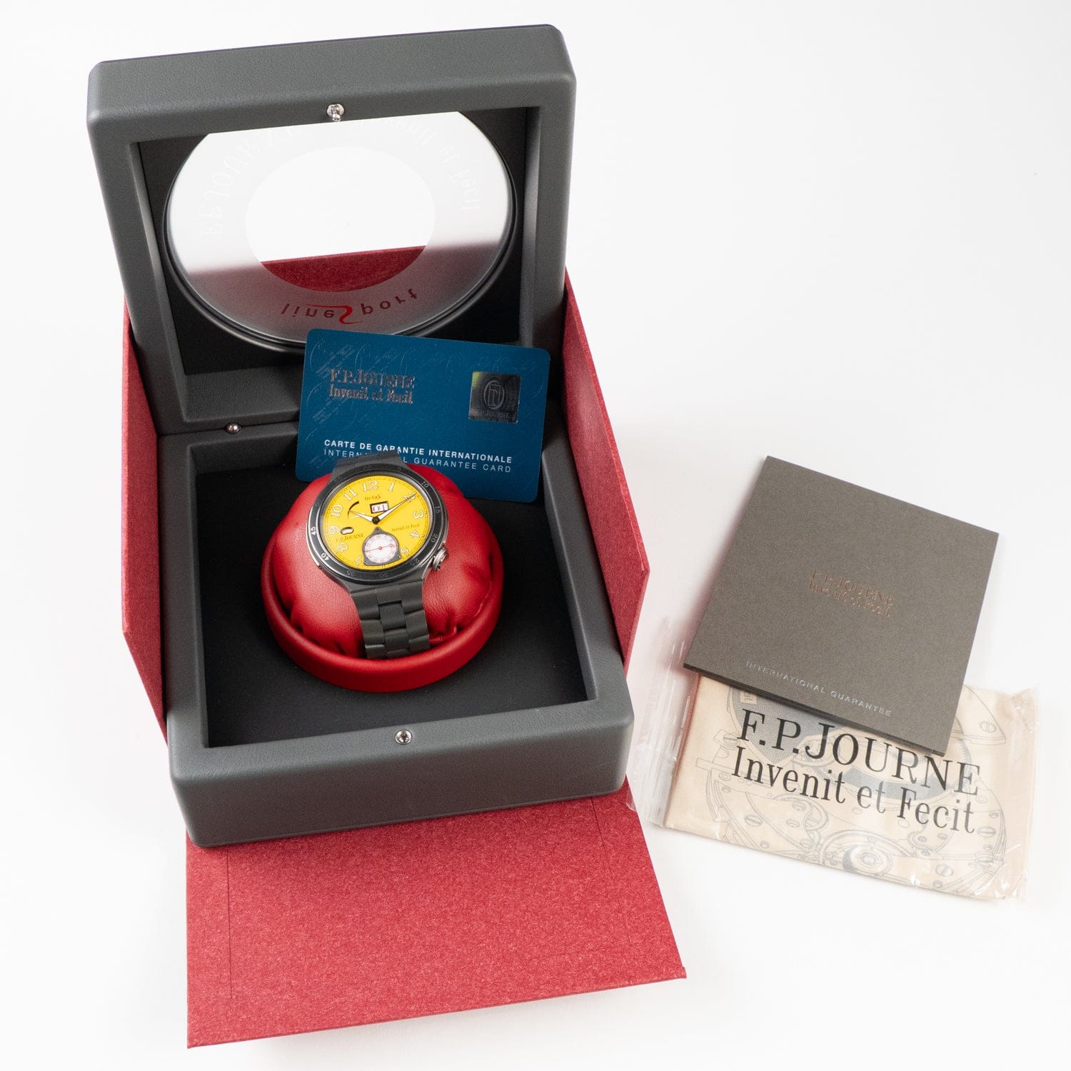 F.P.Journe Linesport Octa Sport Automatique Réserve Ref. ARS2 Titanium Yellow Dial (2021)