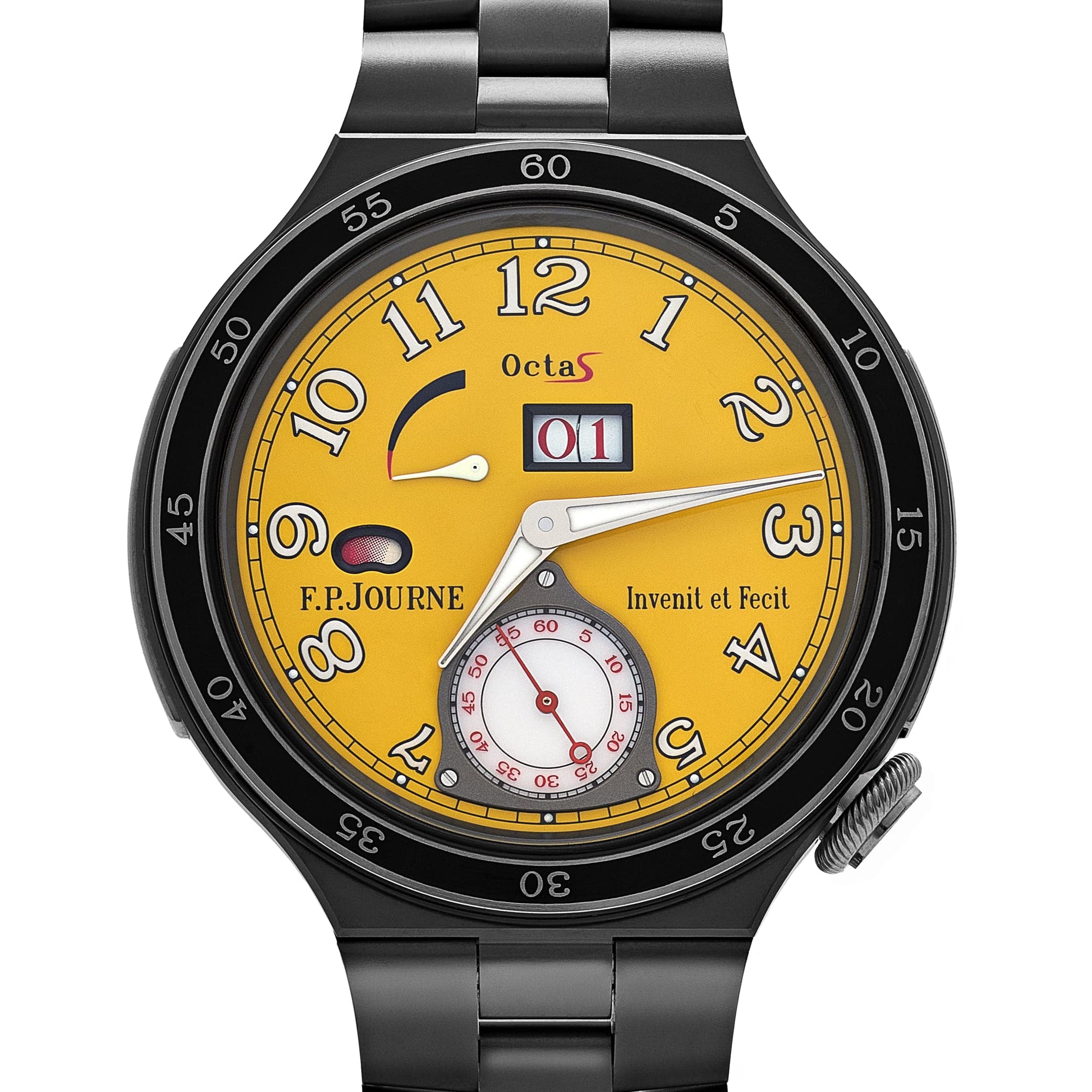 F.P.Journe Linesport Octa Sport Automatique Réserve Ref. ARS2 Titanium Yellow Dial (2021)