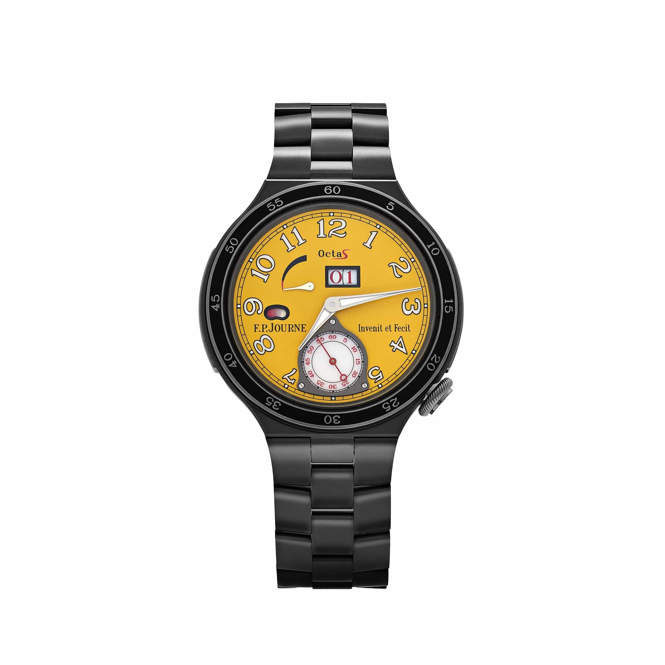 F.P.Journe Linesport Octa Sport Automatique Réserve Ref. ARS2 Titanium Yellow Dial (2021)