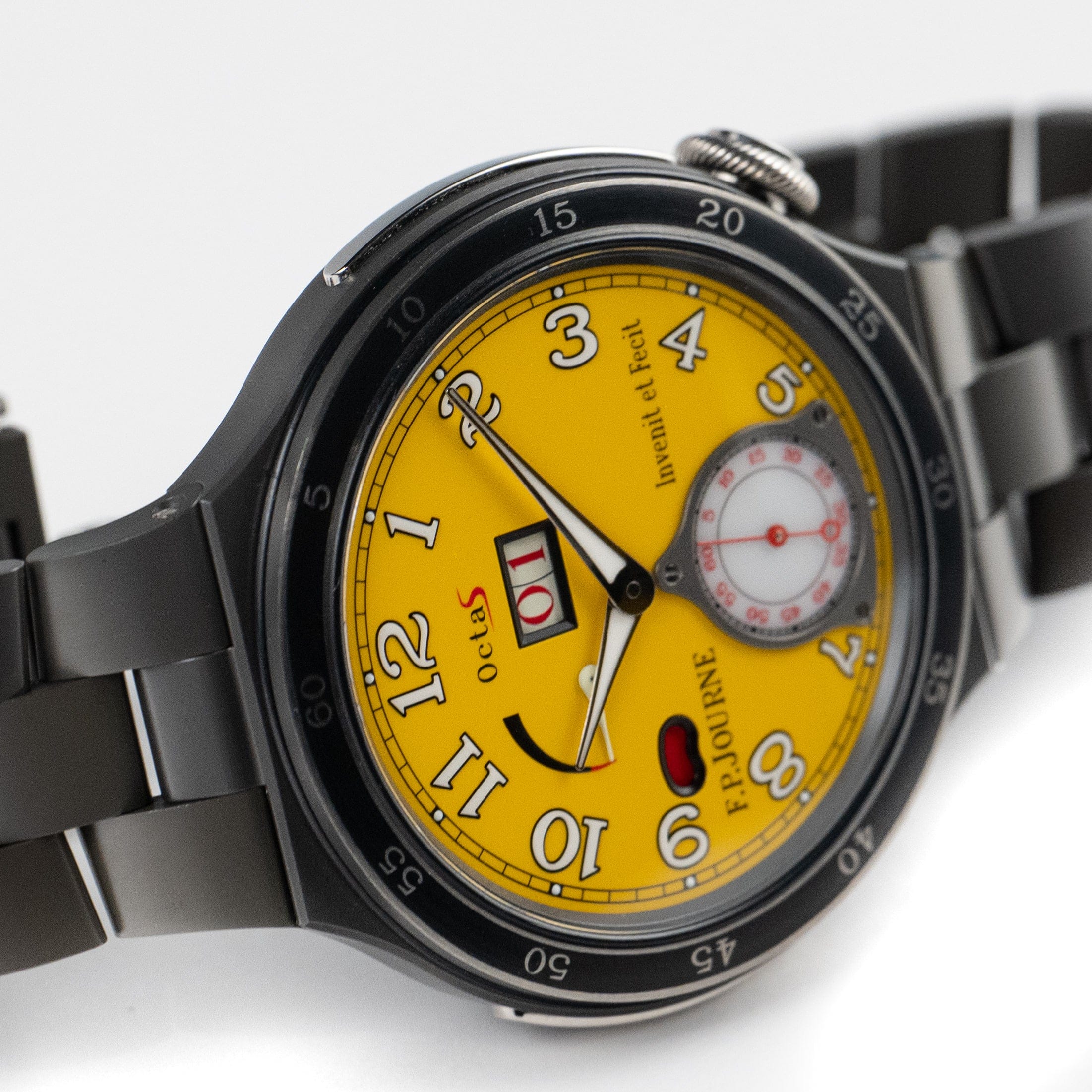 F.P.Journe Linesport Octa Sport Automatique Réserve Ref. ARS2 Titanium Yellow Dial (2021)