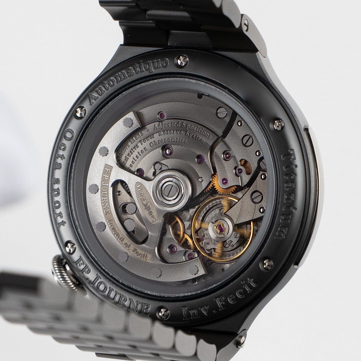 F.P.Journe Linesport Octa Sport Automatique Réserve Ref. ARS2 Titanium Yellow Dial (2021)
