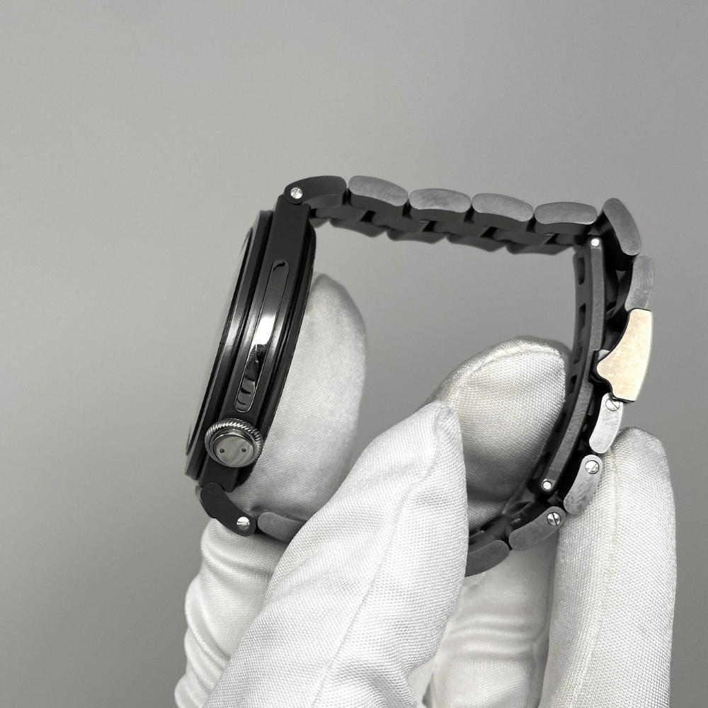 F.P. Journe Linesport Octa Sport Automatique Reserve Yellow Dial Titanium wrist aficionado