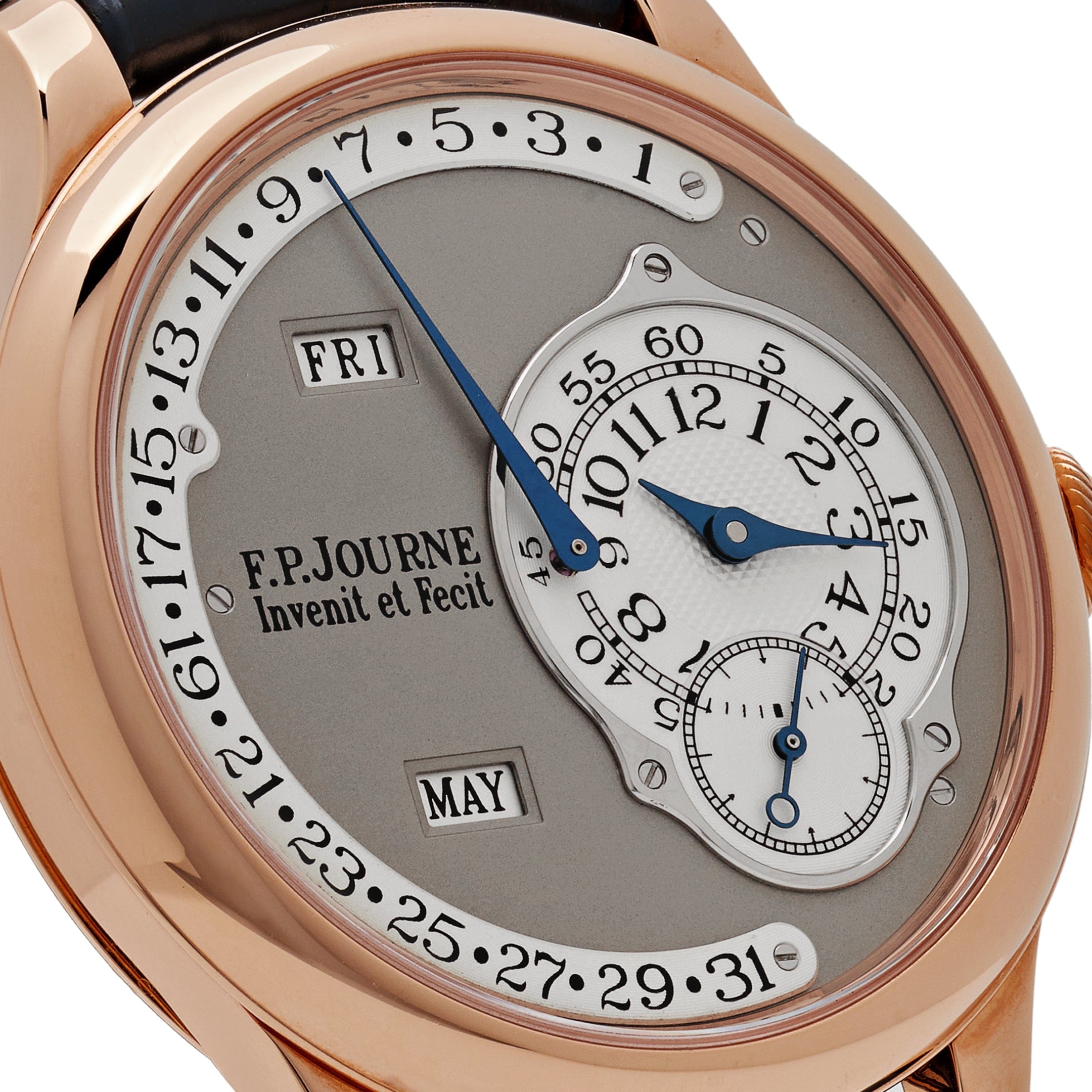 F.P.Journe Octa Calendrier Rose Gold White Gold Dial (2012)