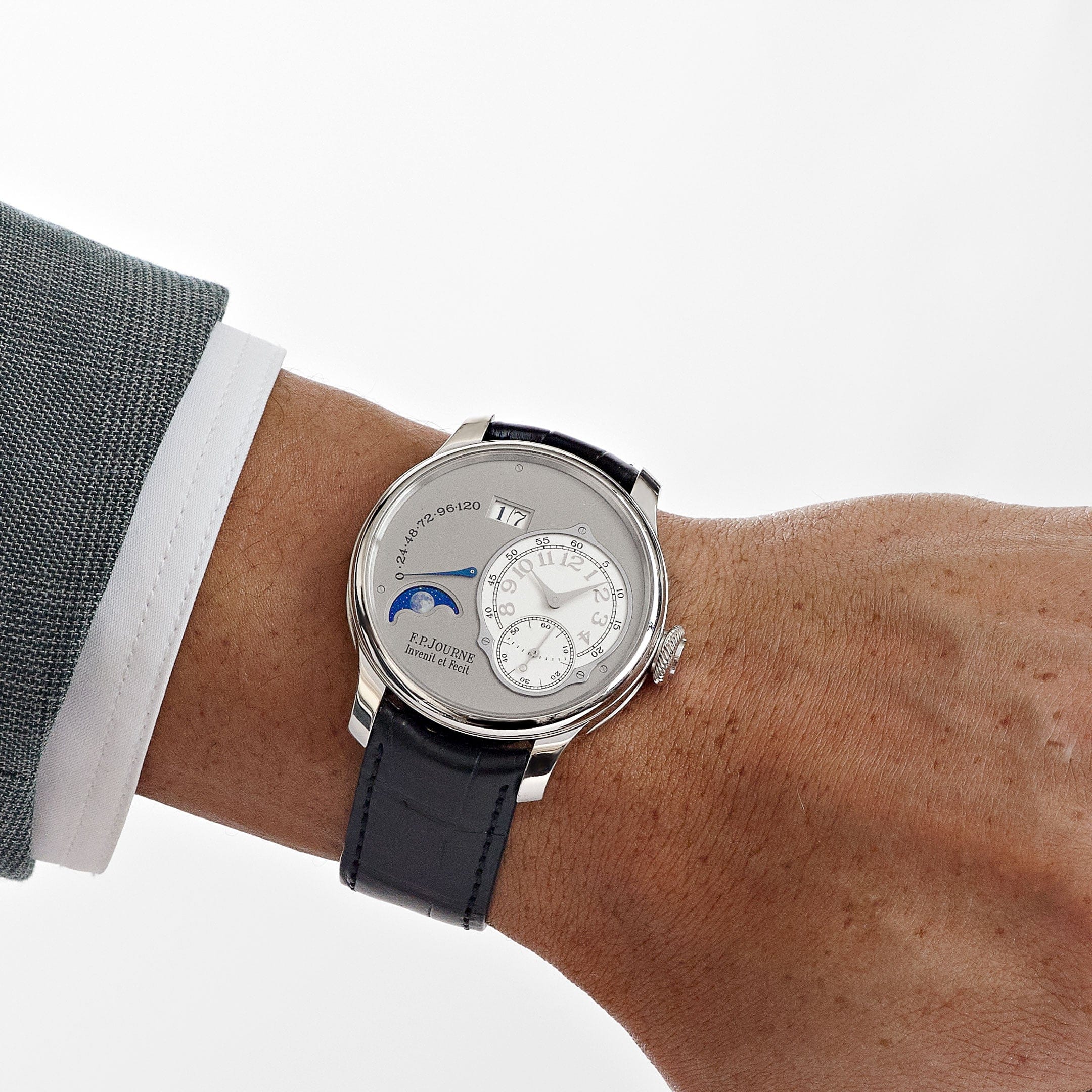 F.P.Journe Octa Lune Platinum Grey Dial