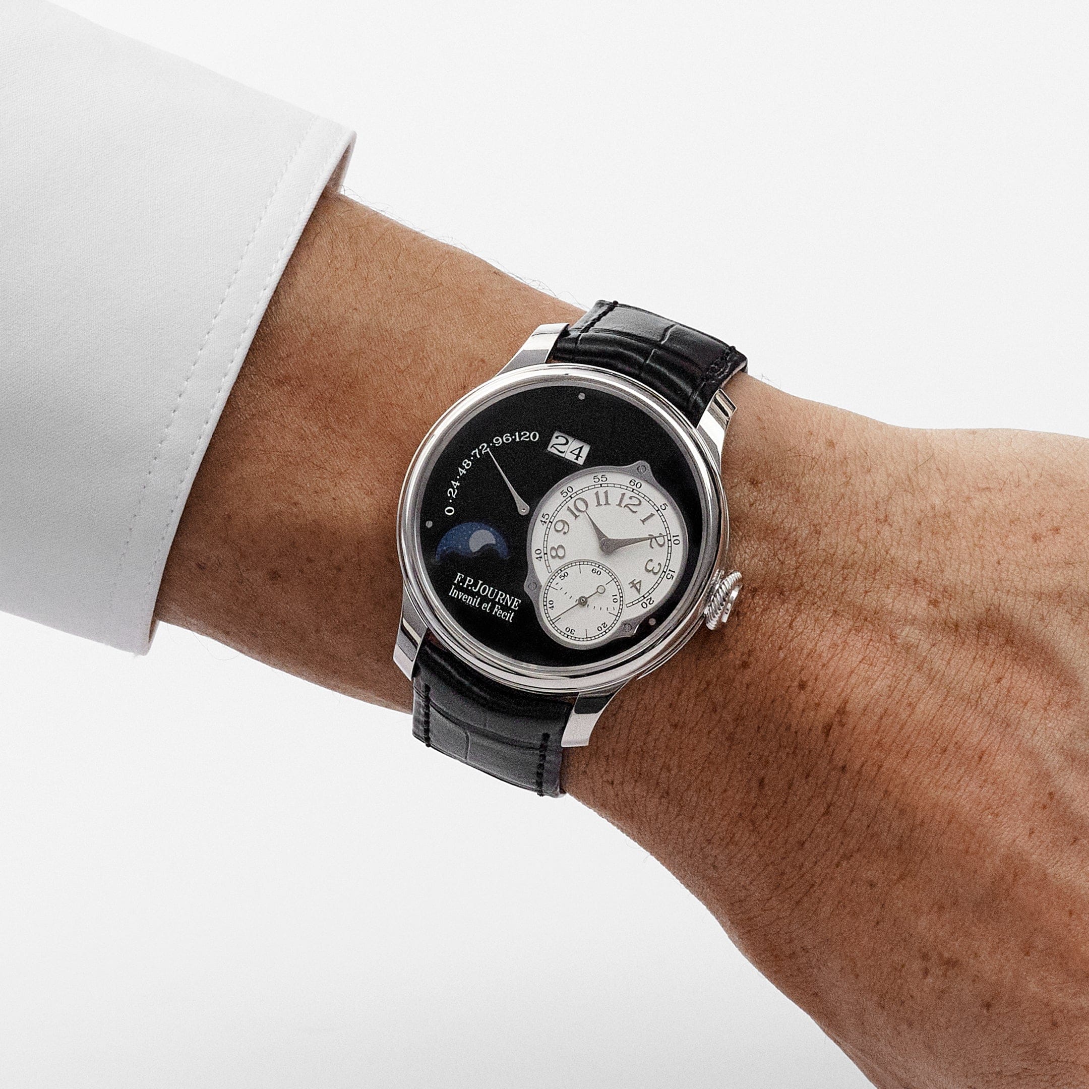F.P.Journe Octa Lune Ref. LN Black Label Platinum Black Dial (2021)