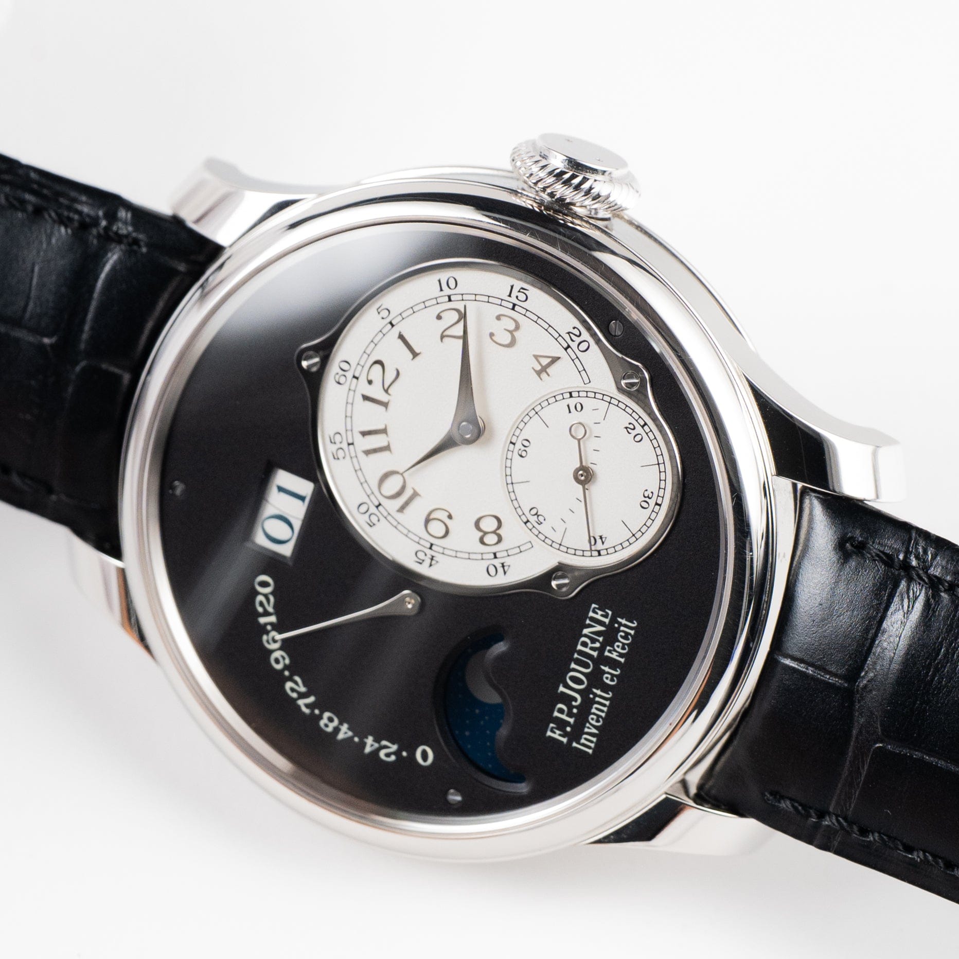 F.P.Journe Octa Lune Ref. LN Black Label Platinum Black Dial (2021)