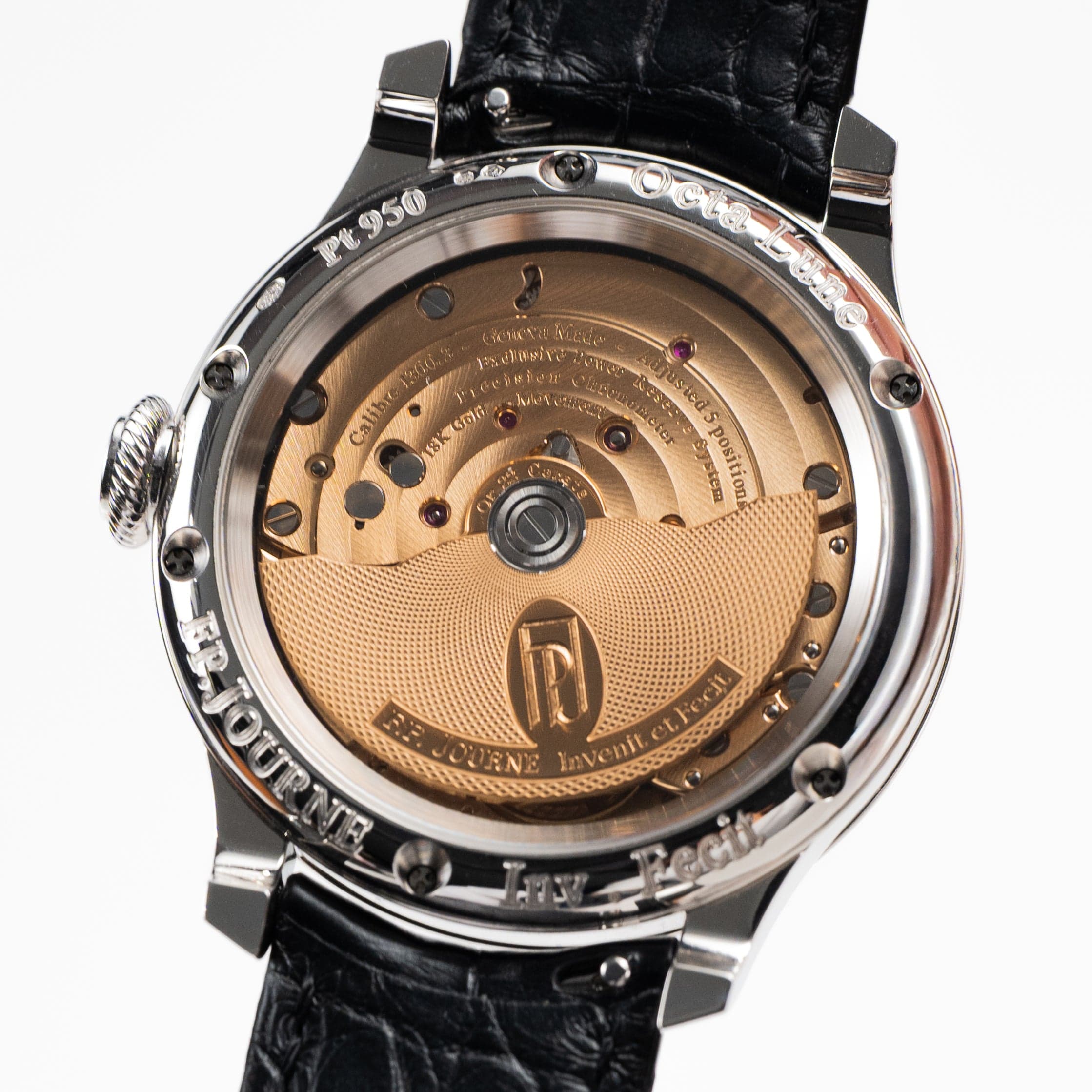 F.P.Journe Octa Lune Ref. LN Black Label Platinum Black Dial (2021)