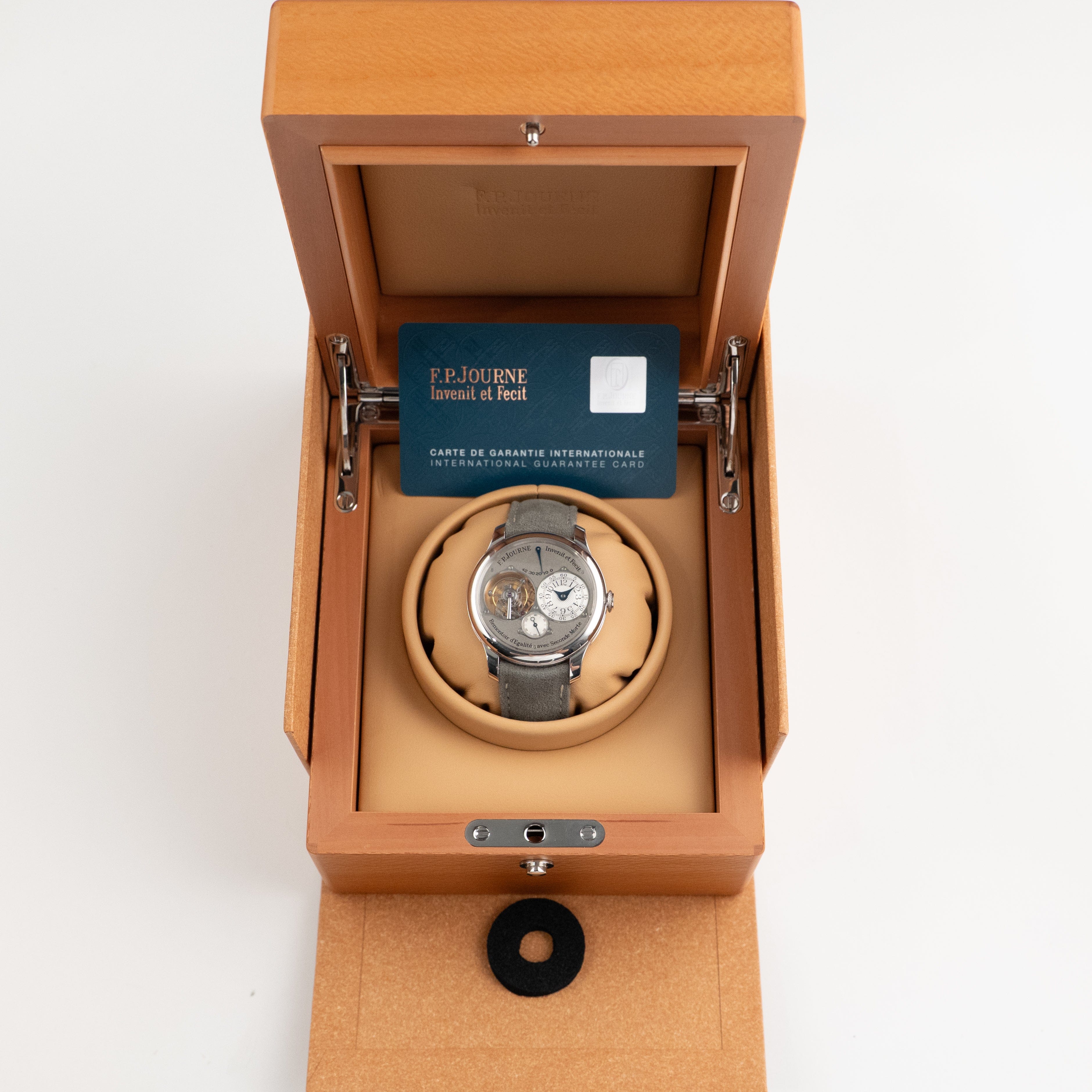 F.P.Journe Tourbillon Souverain Ref. TN Platinum Grey Dial (2006)