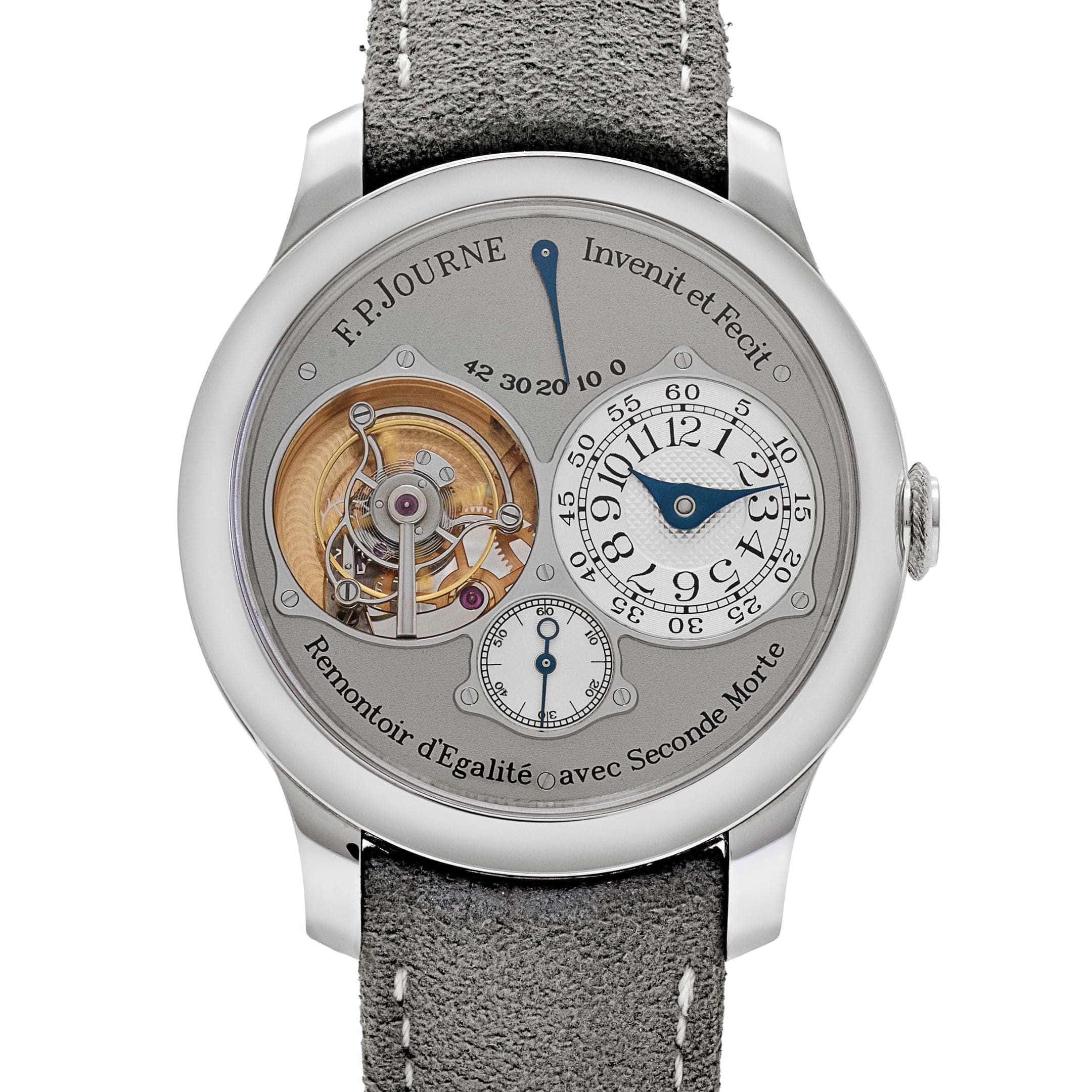 F.P.Journe Tourbillon Souverain Ref. TN Platinum Grey Dial (2006)