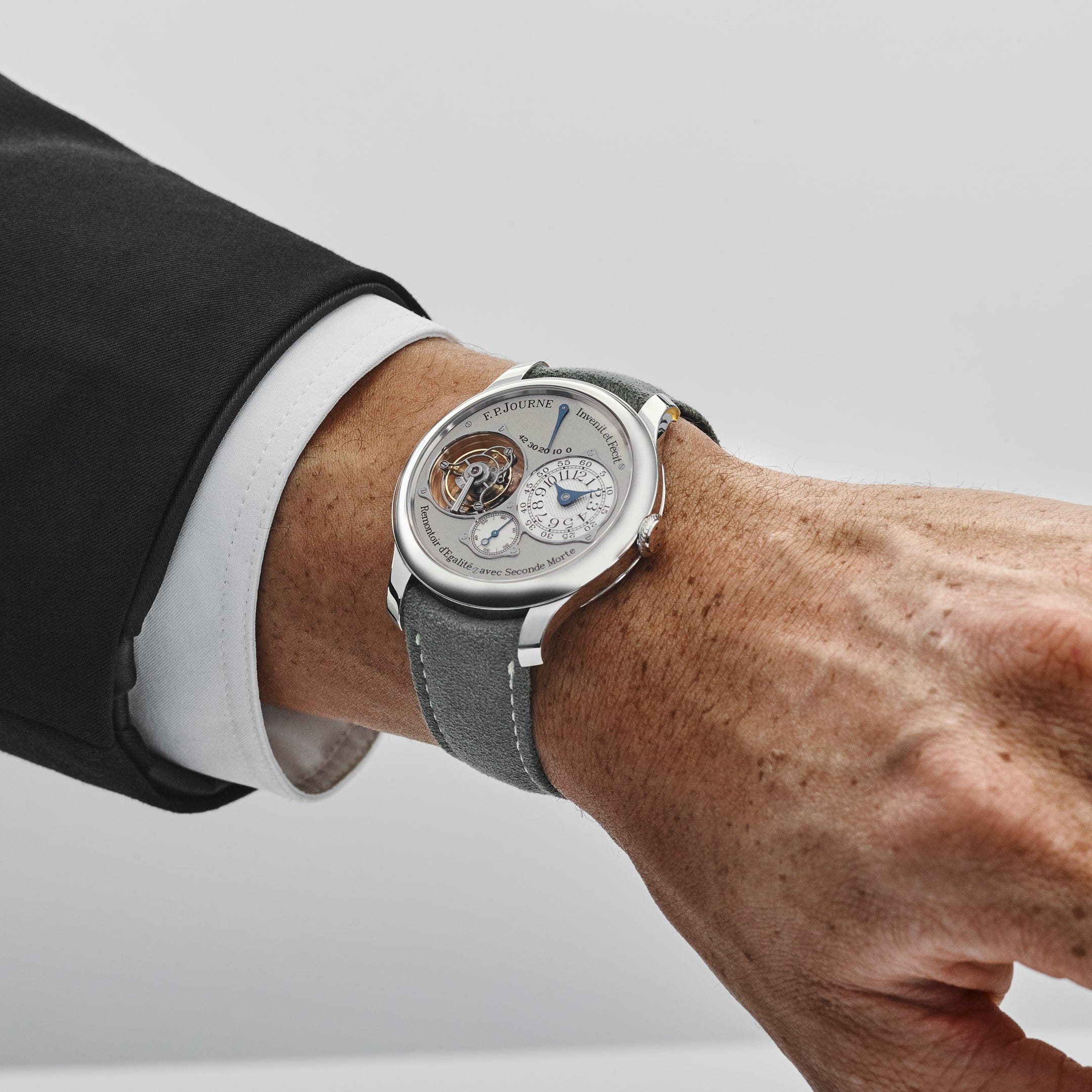 F.P.Journe Tourbillon Souverain Ref. TN Platinum Grey Dial (2006)