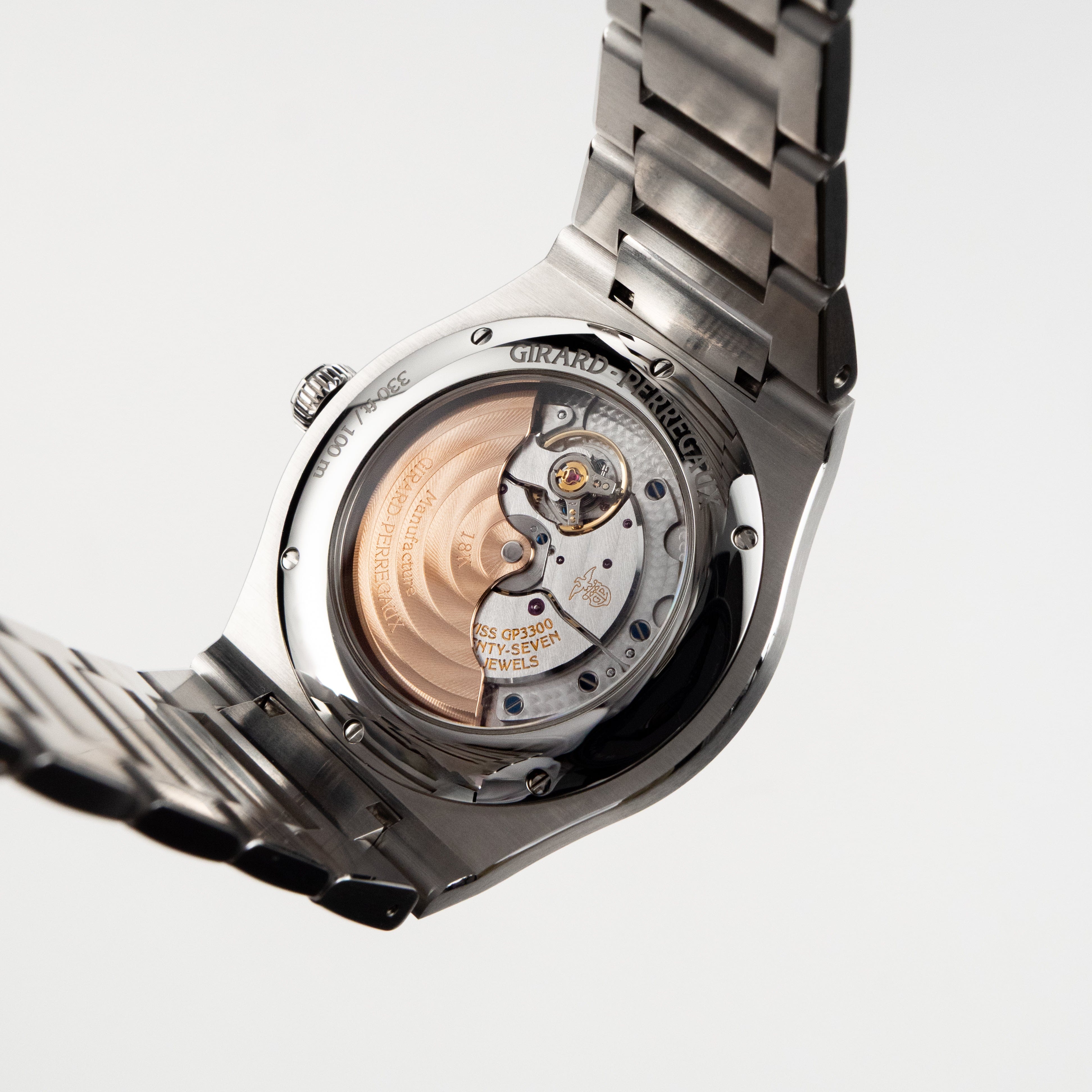 Girard Perregaux Laureato 38 81005-11-3154-1CM Stainless Steel Copper Dial (2023)