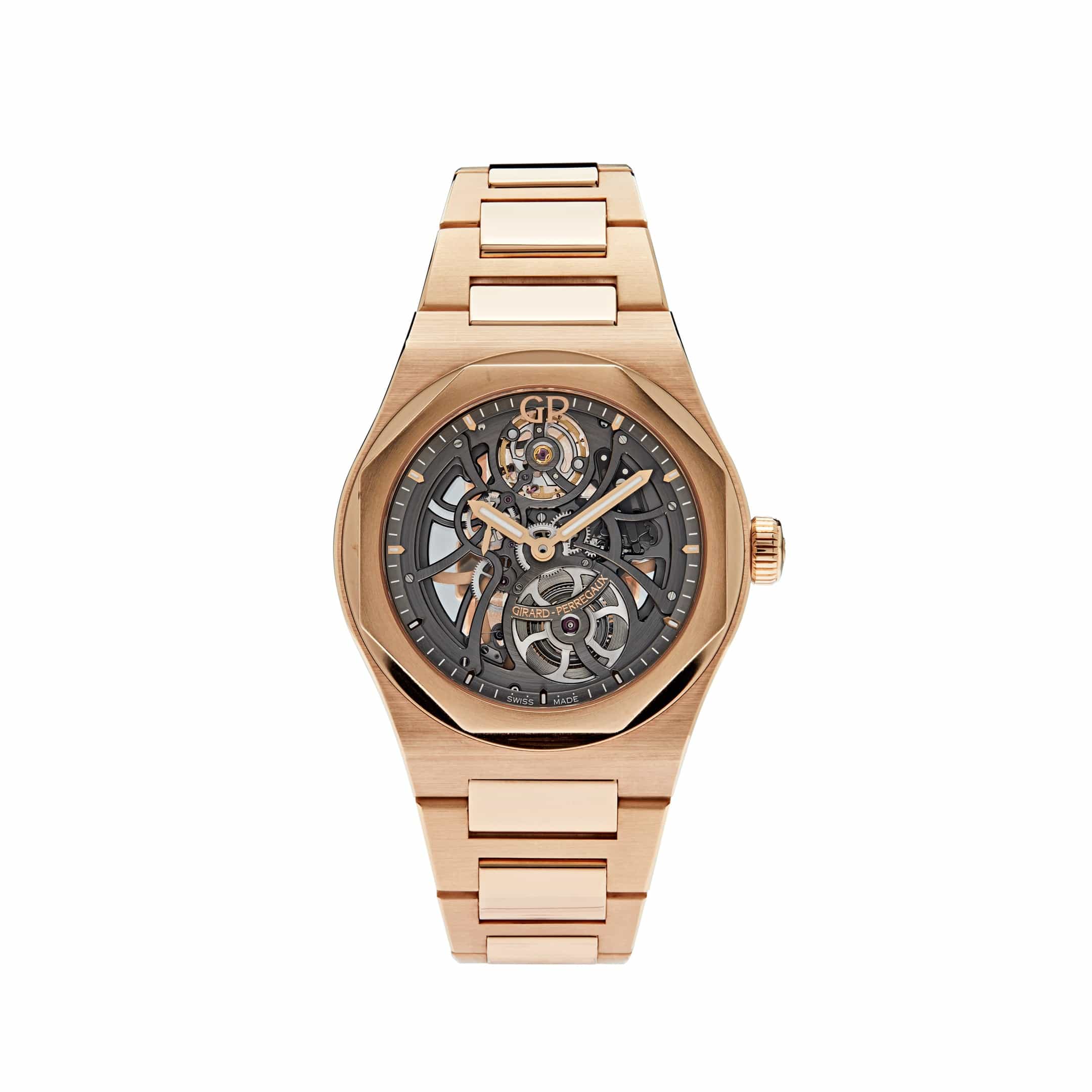 Girard Perregaux Laureato Skeleton 81015-52-002-52A Wrist Aficionado