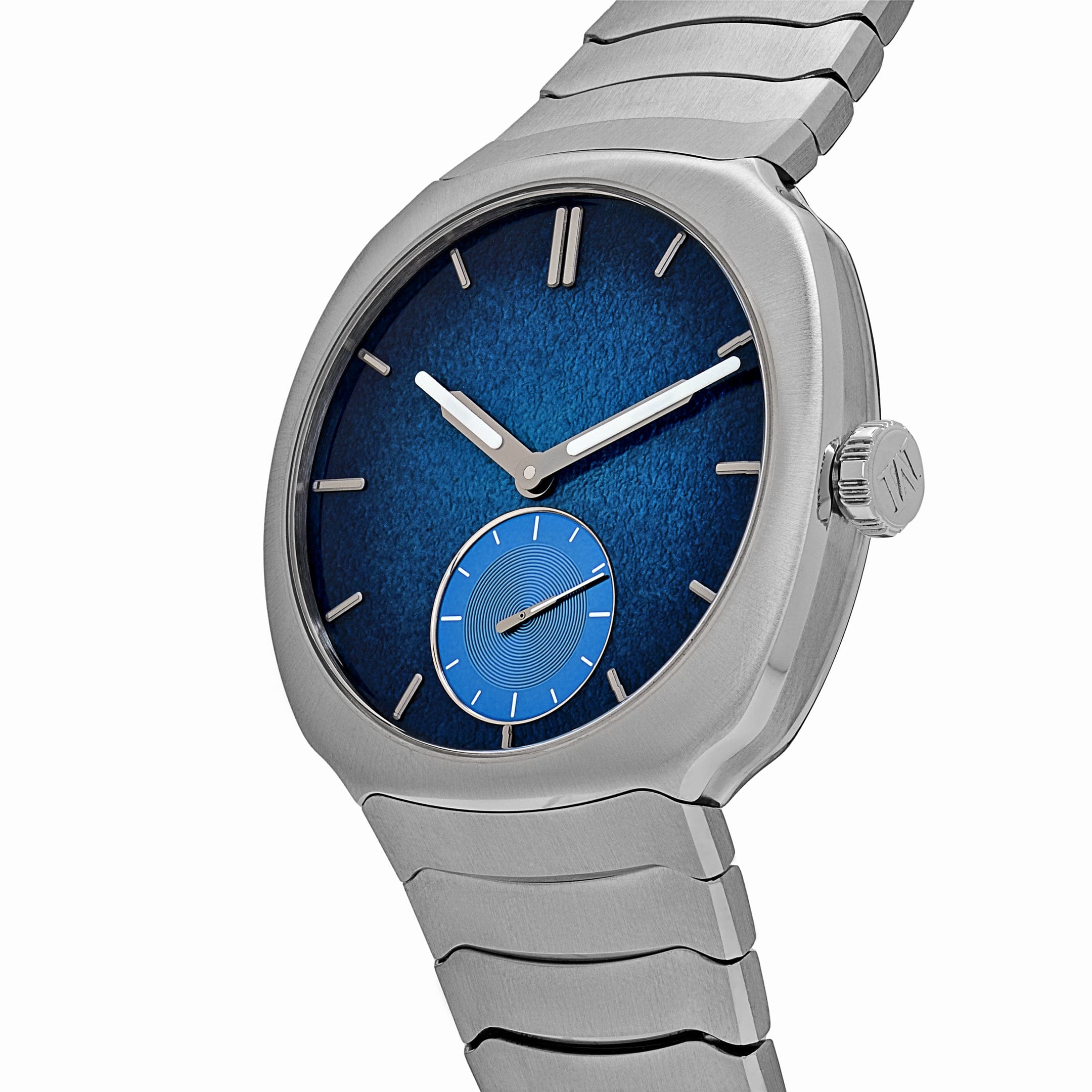 H. Moser & Cie 6500-1200 Streamliner Small Seconds Blue Enamel