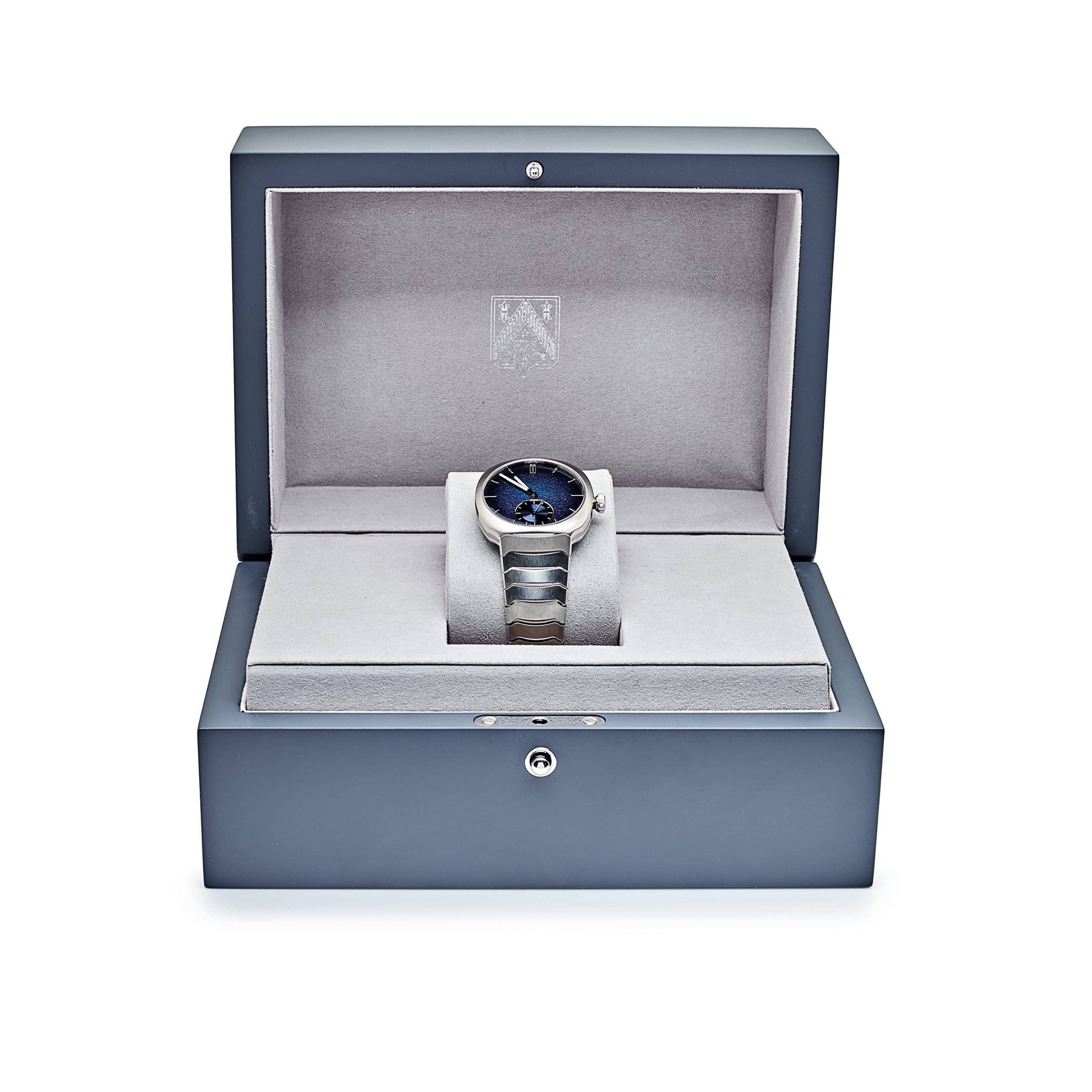 H. Moser & Cie 6500-1200 Streamliner Small Seconds Blue Enamel