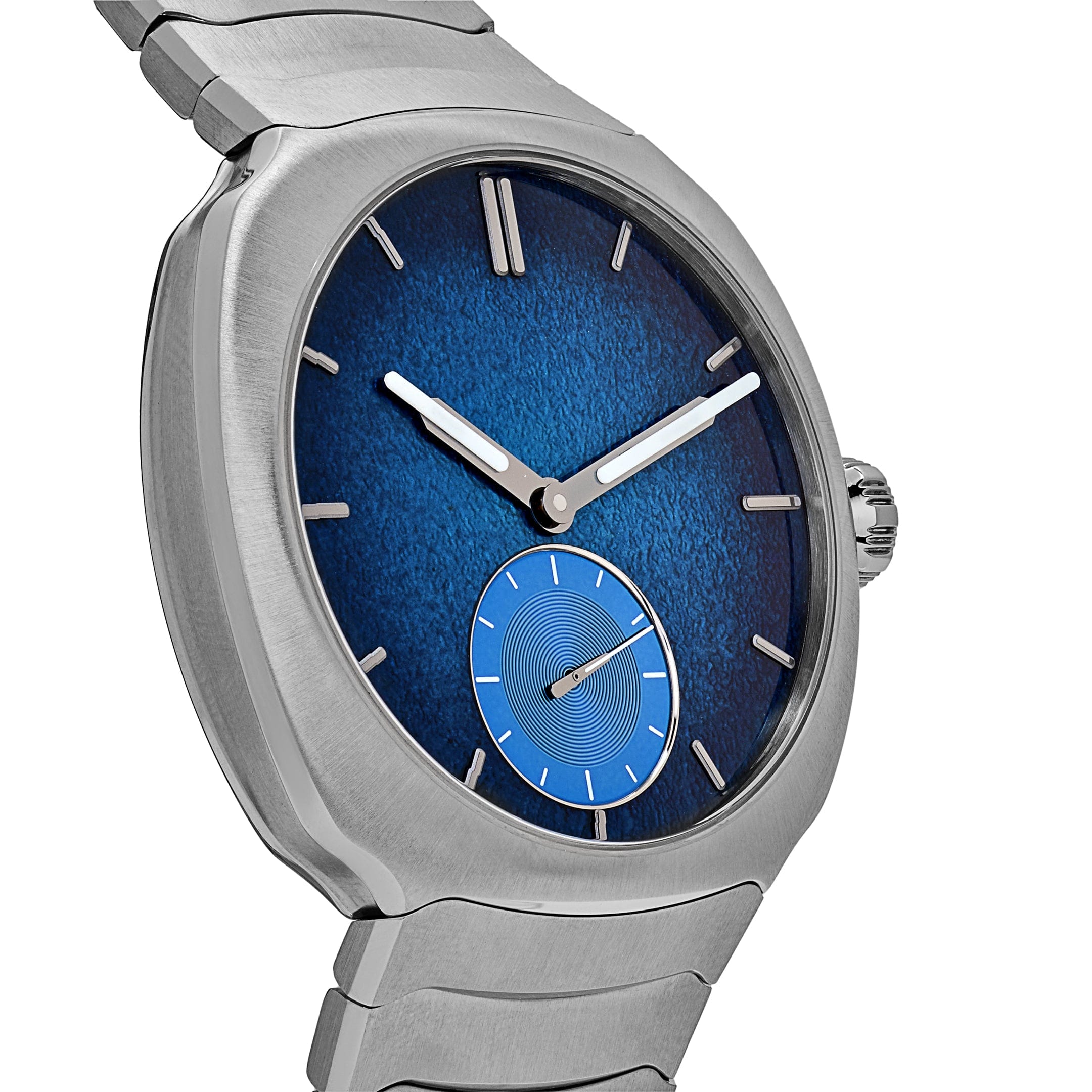 H. Moser & Cie 6500-1200 Streamliner Small Seconds Blue Enamel
