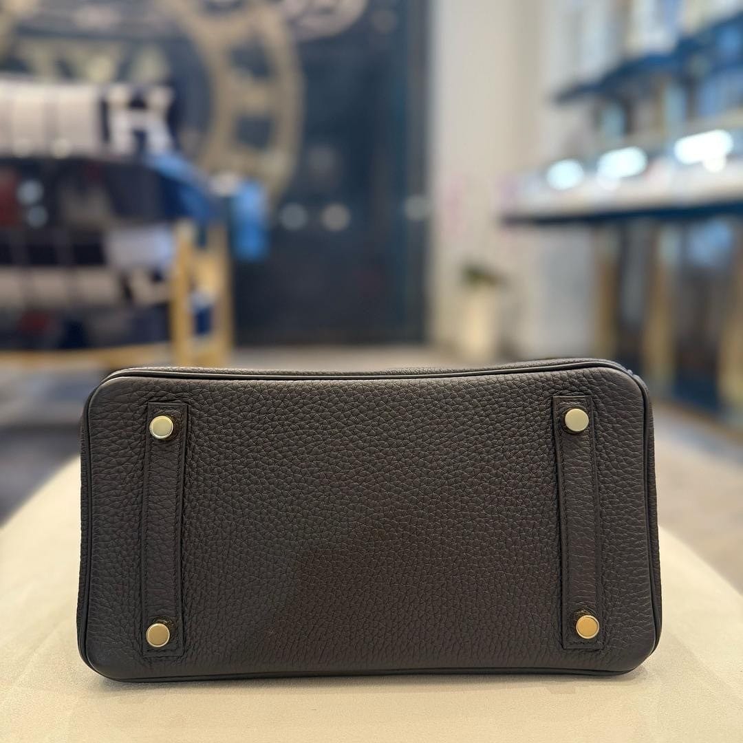 Hermès Birkin 25 Togo Noir Gold Hardware