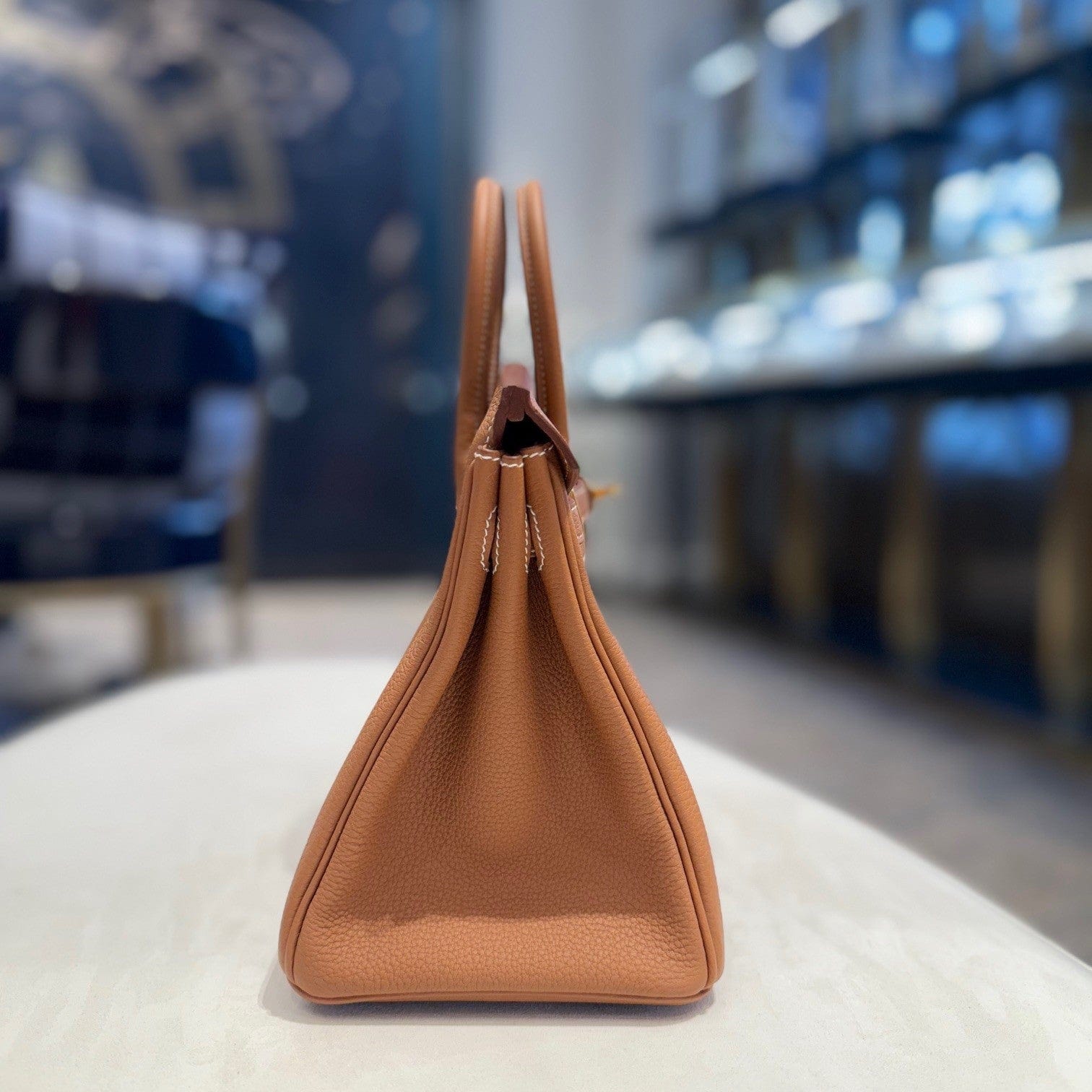 Hermès Gold Birkin 25 Togo Gold Hardware