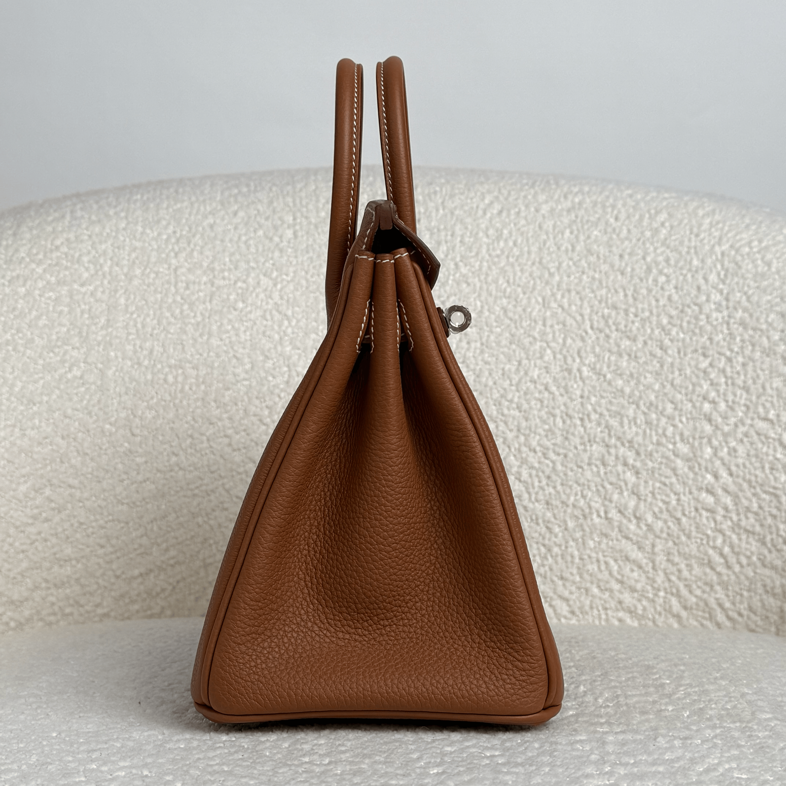 Hermès Gold Birkin 25 Togo Palladium Hardware