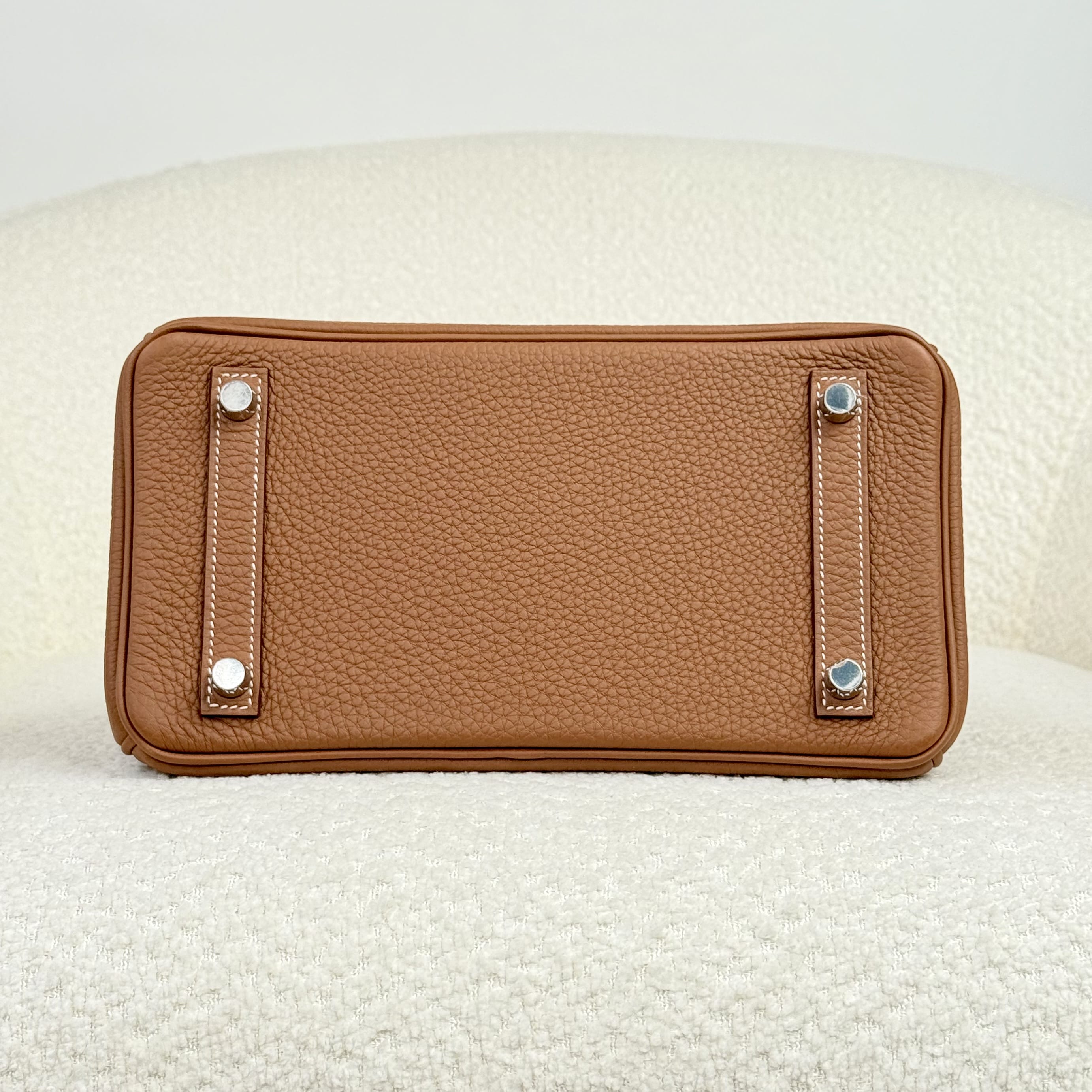 Hermès Gold Birkin 25 Togo Palladium Hardware