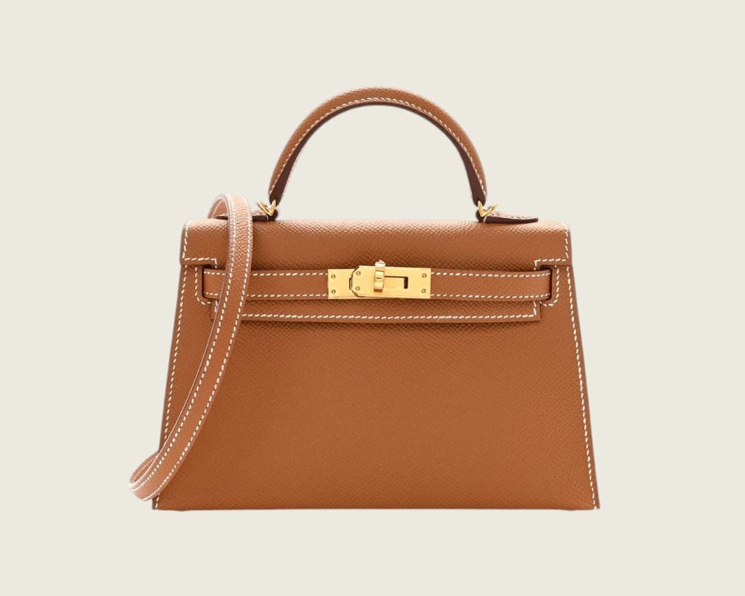 Hermès Kelly 20 Gold Epsom Gold Hardware