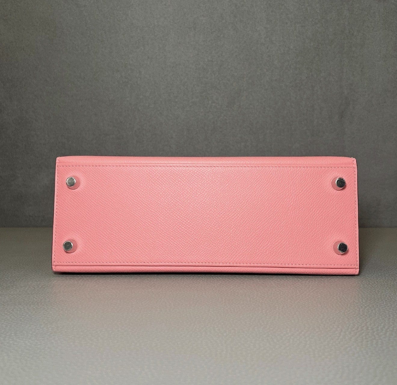 Hermès Rose Confetti Kelly Sellier 25 Palladium Hardware