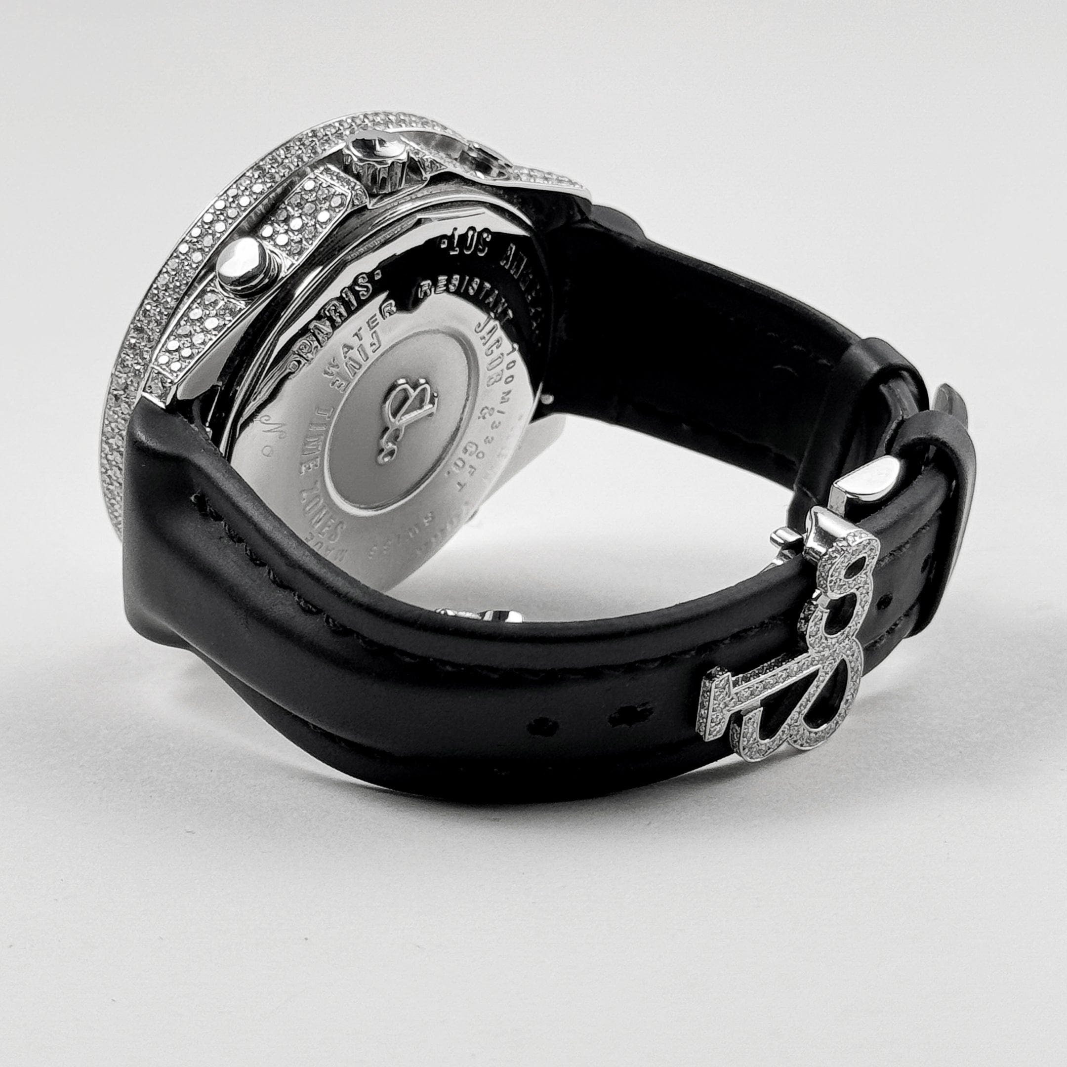 Jacob & Co. Five Time Zone Steel Diamond JCM-30