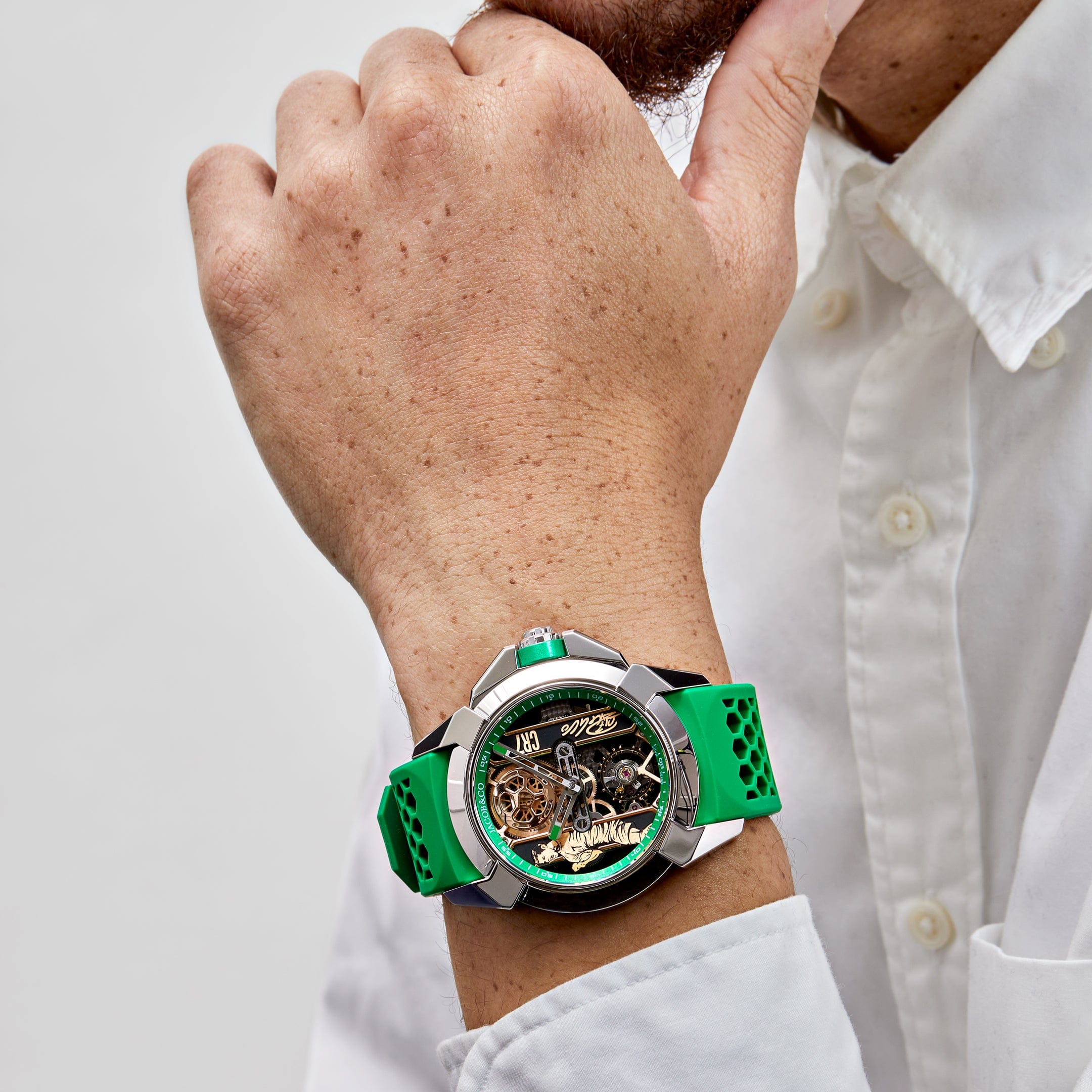 Jacob & Co V2 CR7 Epic X collection EX120.10.AD.AA.A Heart of CR7 Stainless Steel Limited Edition (2024)