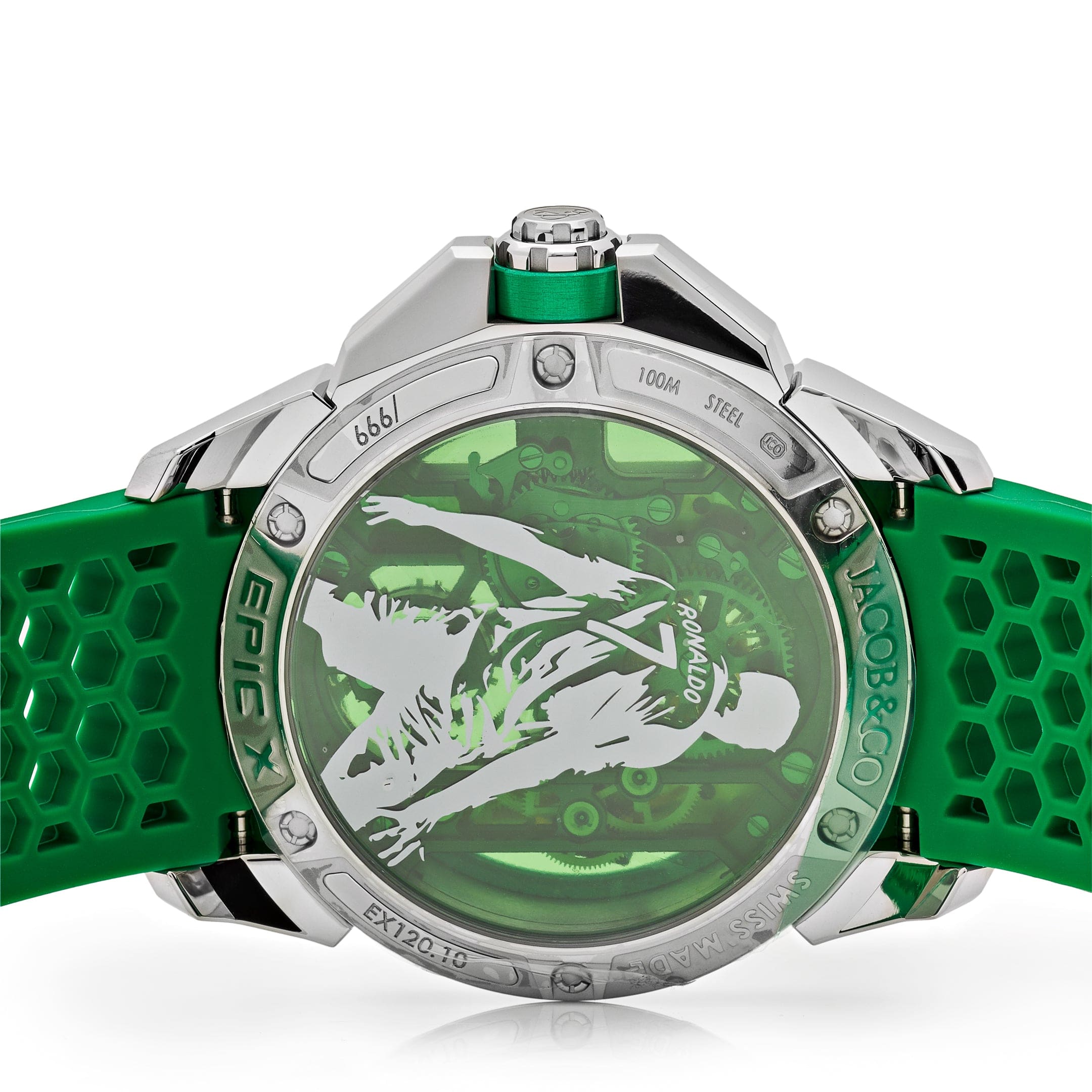 Jacob & Co V2 CR7 Epic X collection EX120.10.AD.AA.A Heart of CR7 Stainless Steel Limited Edition (2024)