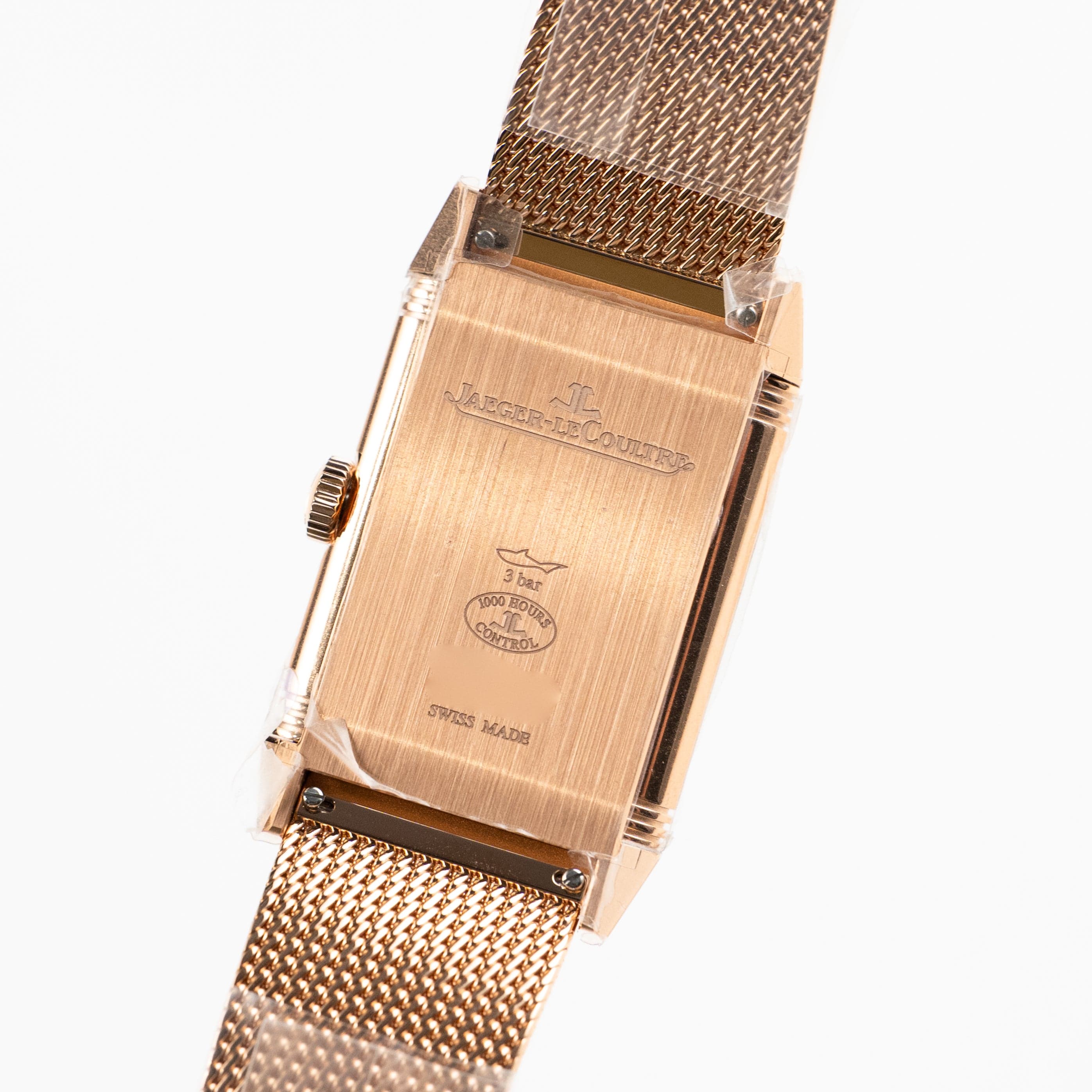 Jaeger-LeCoultre Reverso Tribute Q713216J Monoface Small Seconds Rose Gold Grained Rose Gold Dial (2025)