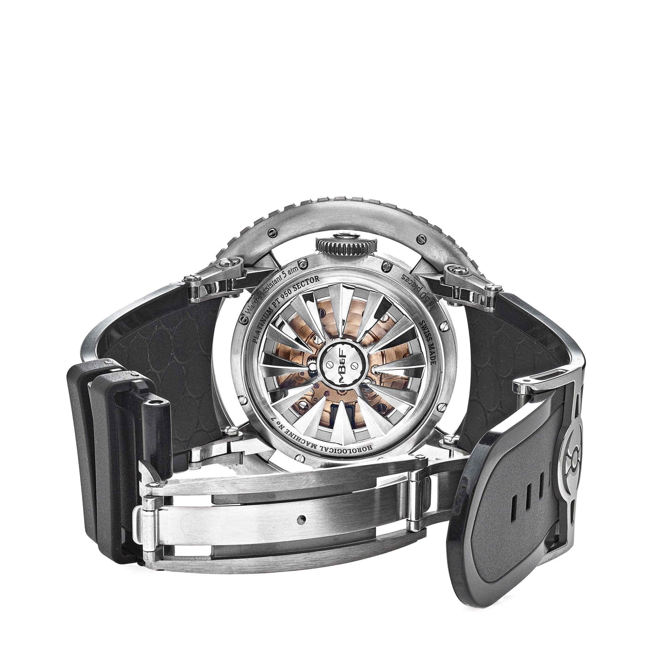 MB&F Horological Machine 70.TGL.B Aquapod Titanium Green Limited to 50pcs Wrist Aficionado