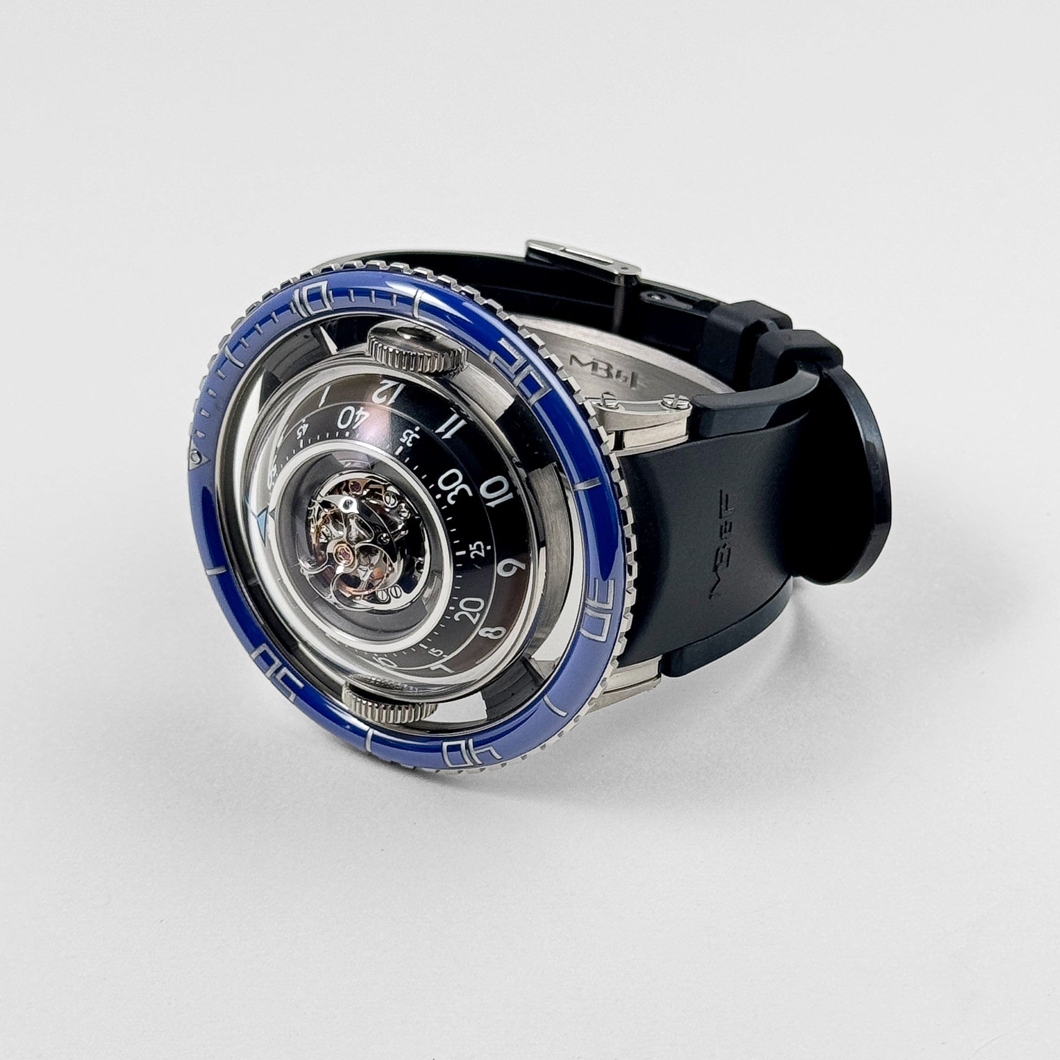 MB&F Horological Machine 70.TSL.B Aquapod HM7 'Jellyfish' Titanium Blue Limited Edition