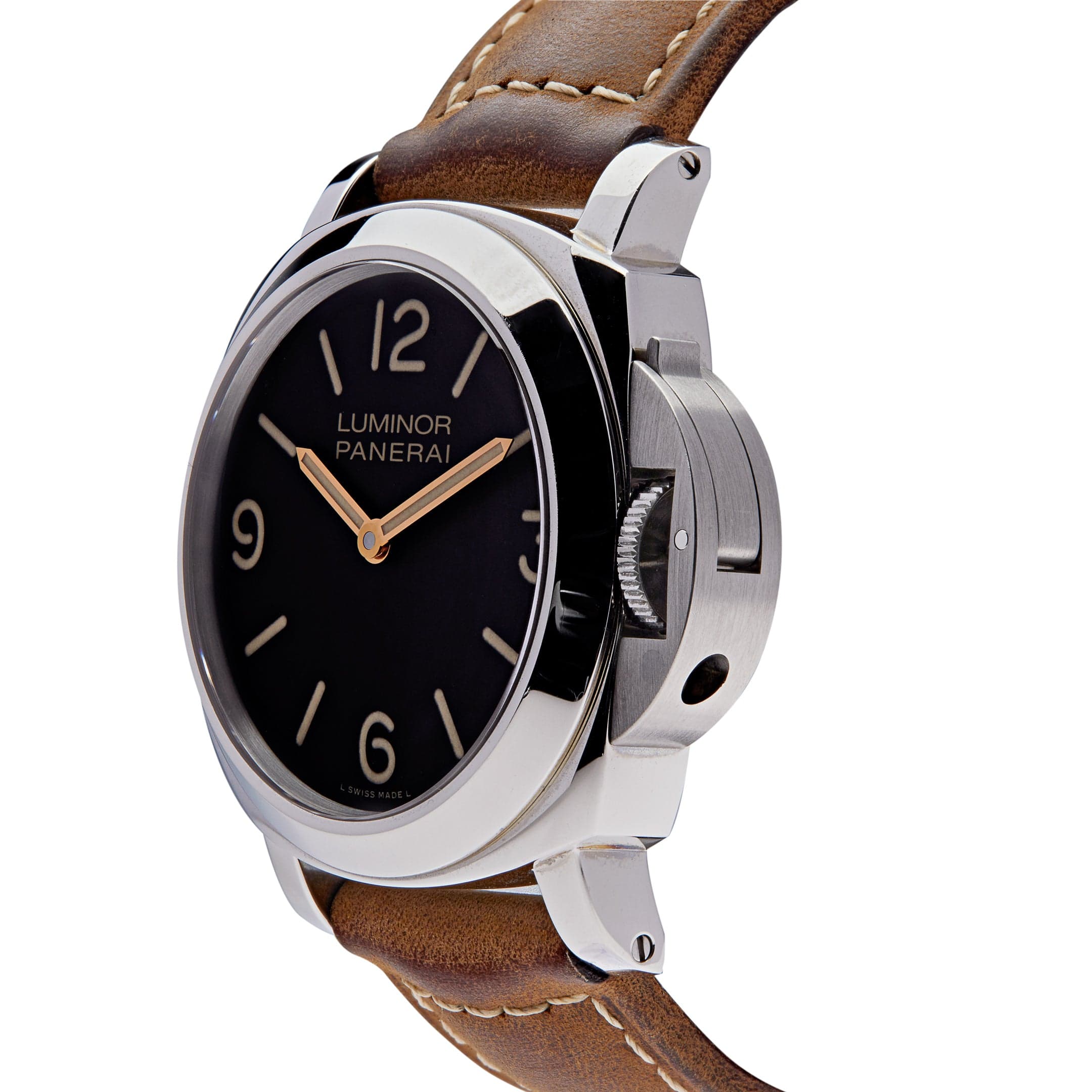 Panerai Luminor Base Stainless Steel PAM00390 wrist aficionado