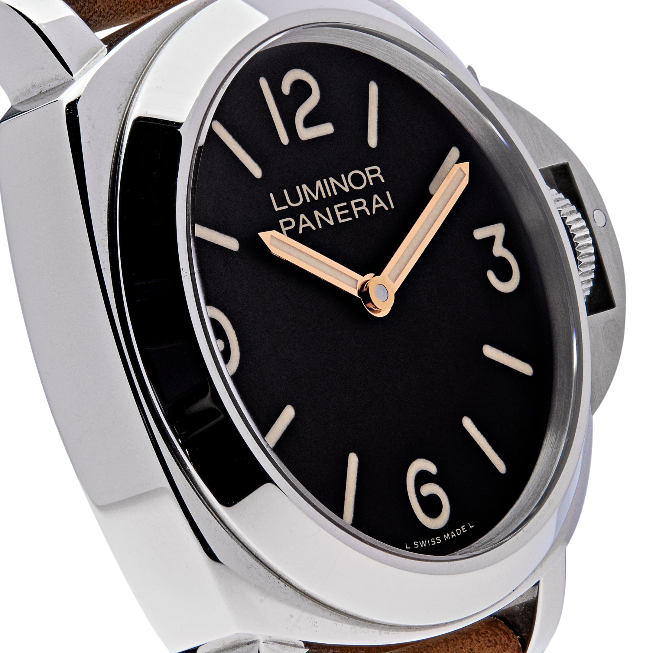 Panerai Luminor Base Stainless Steel PAM00390 wrist aficionado